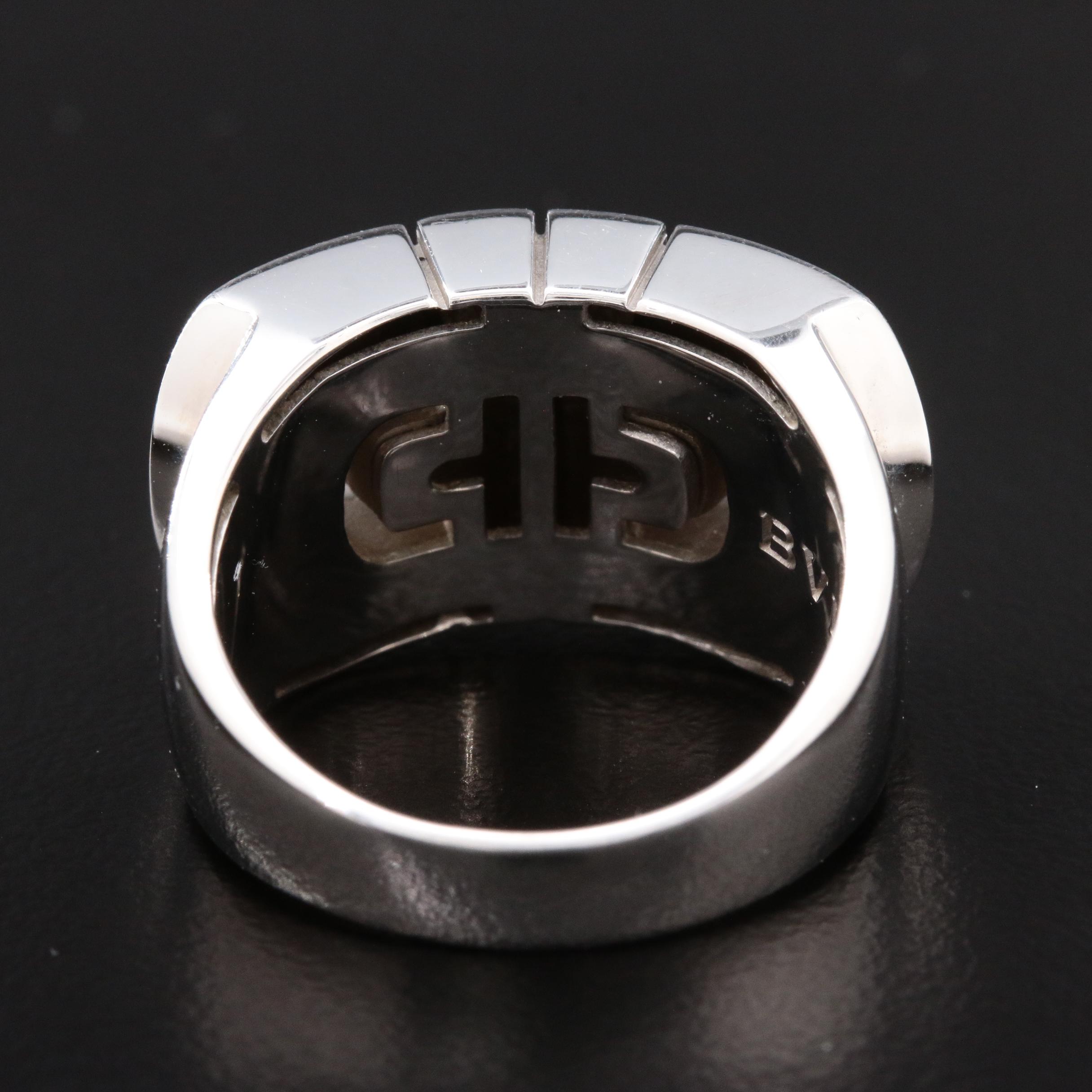 Bvlgari "Parentesi" 18K Gold Ring