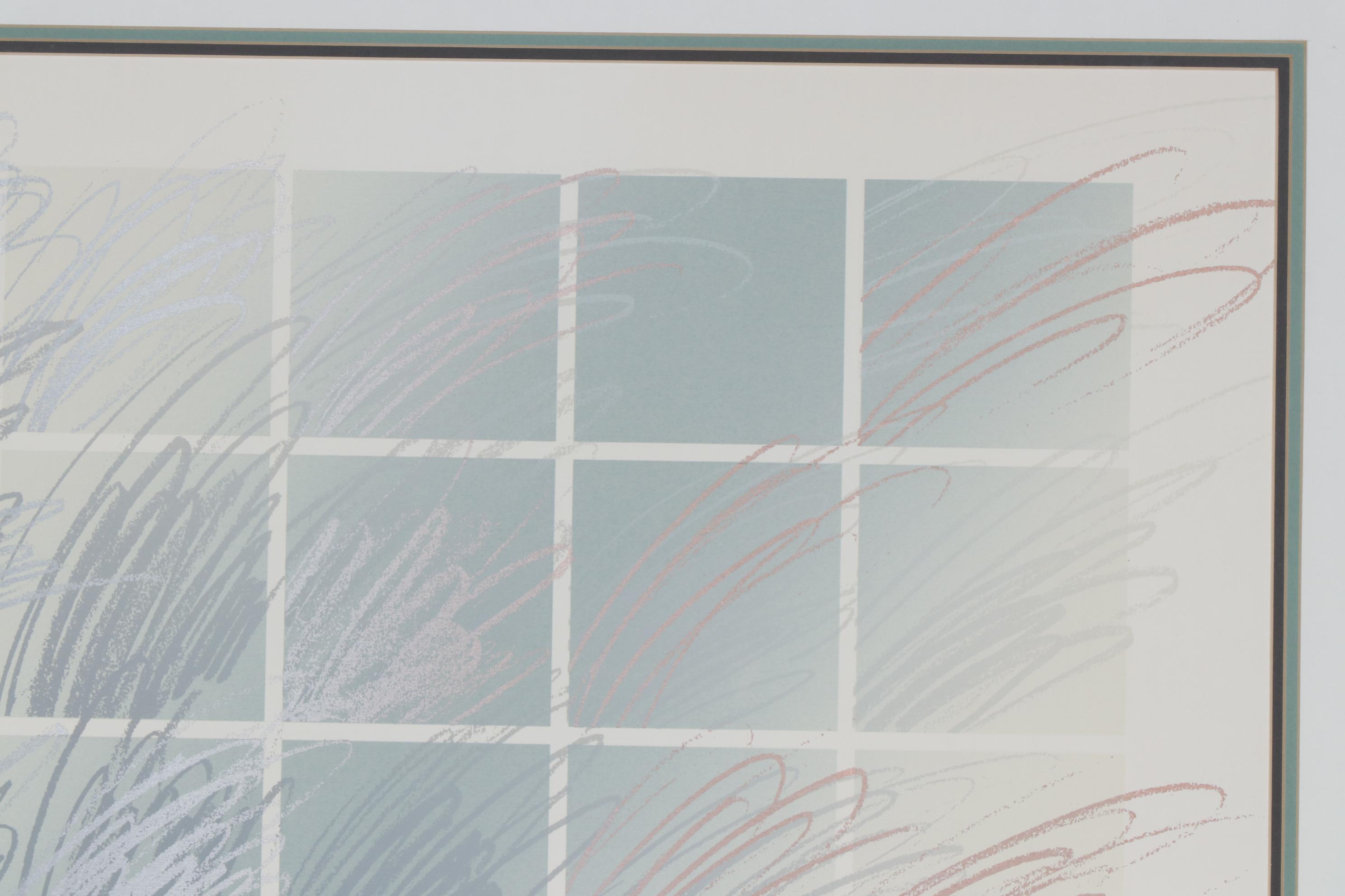 Roberta Adkins Embossed Lithograph "Inspiration"