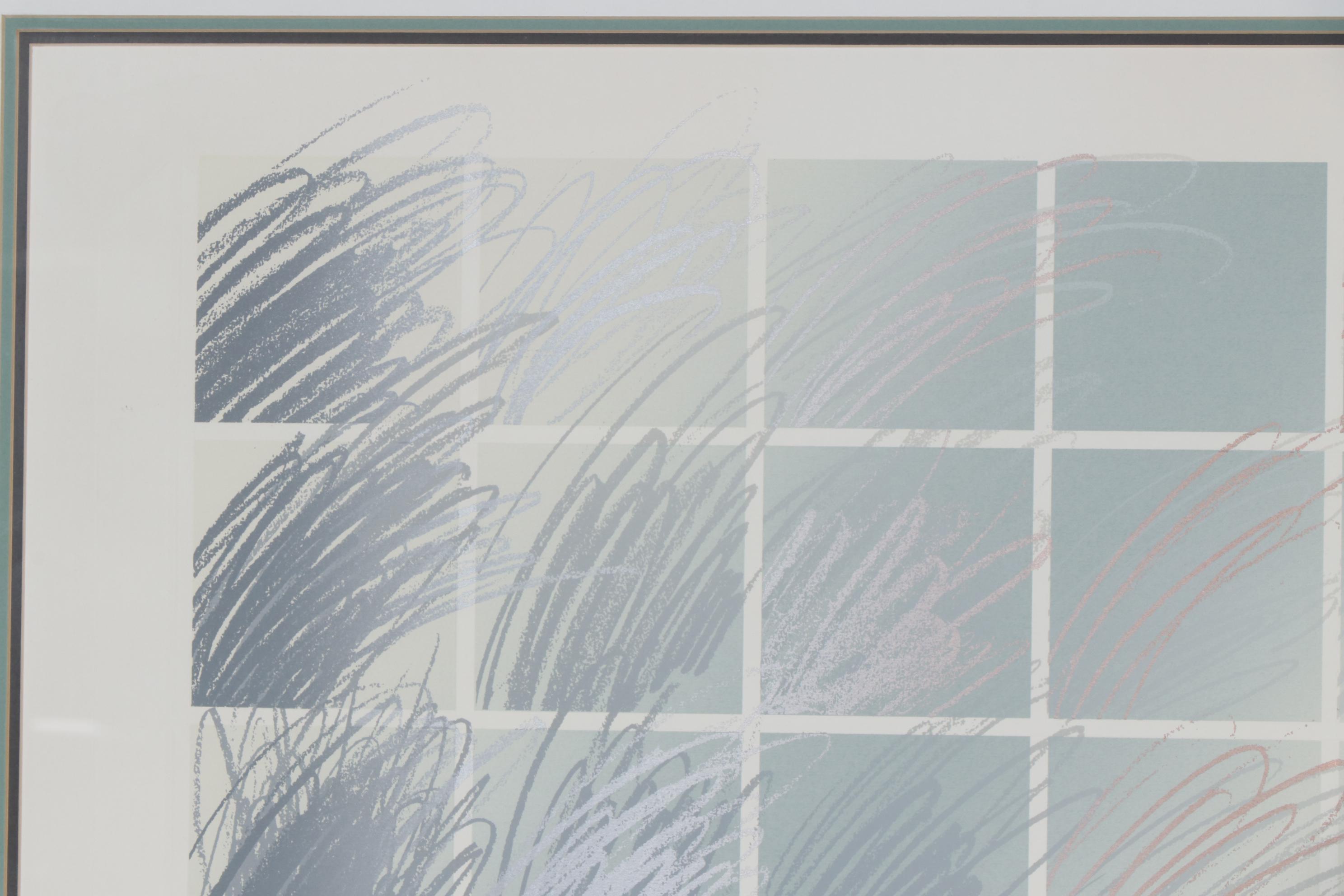 Roberta Adkins Embossed Lithograph "Inspiration"