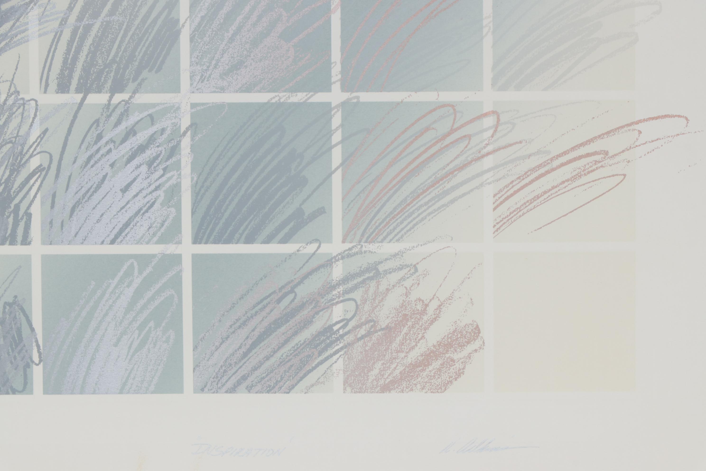 Roberta Adkins Embossed Lithograph "Inspiration"