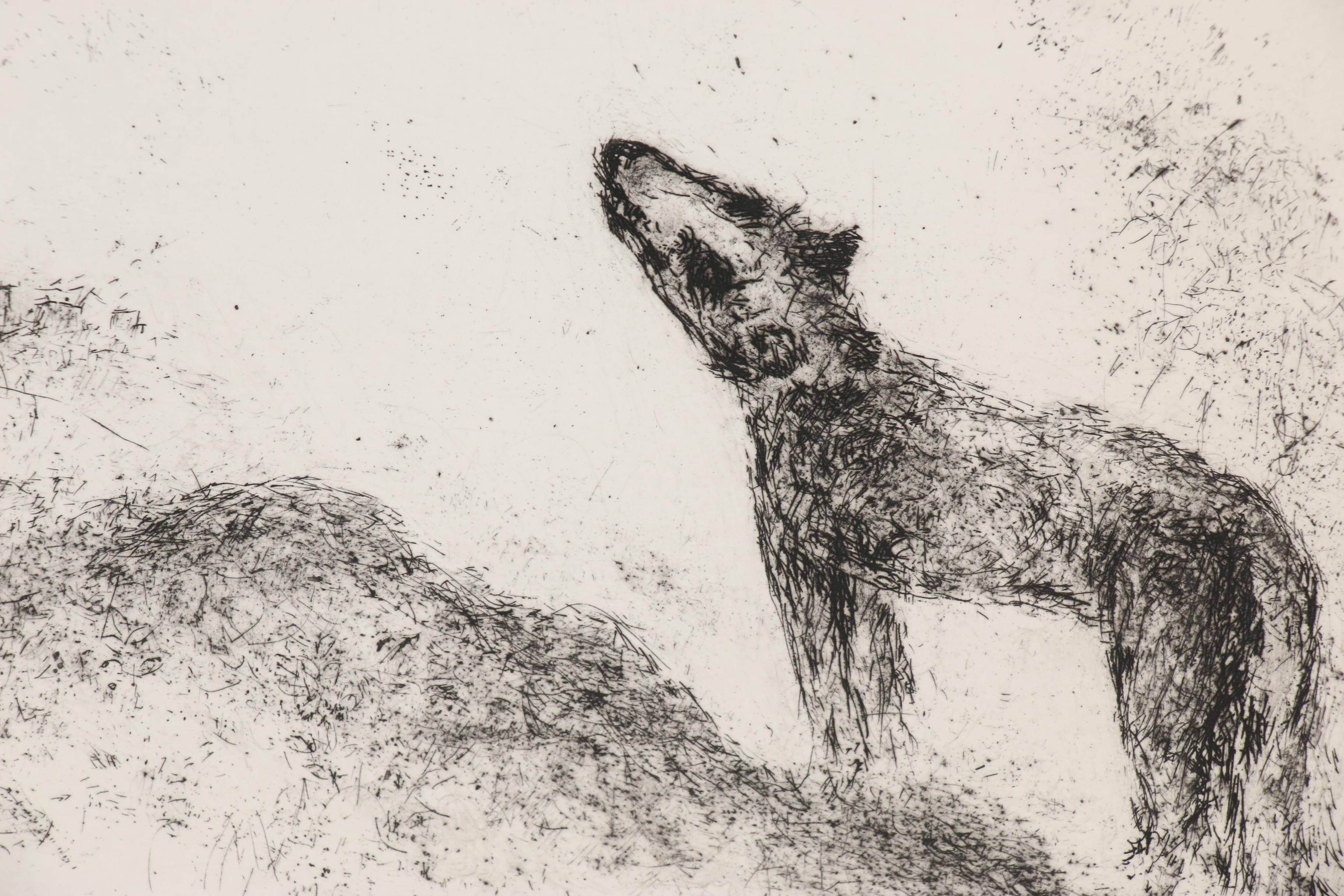 Marc Chagall Signed "Fables" by Jean de La Fontaine with Cover Etchings, 1952