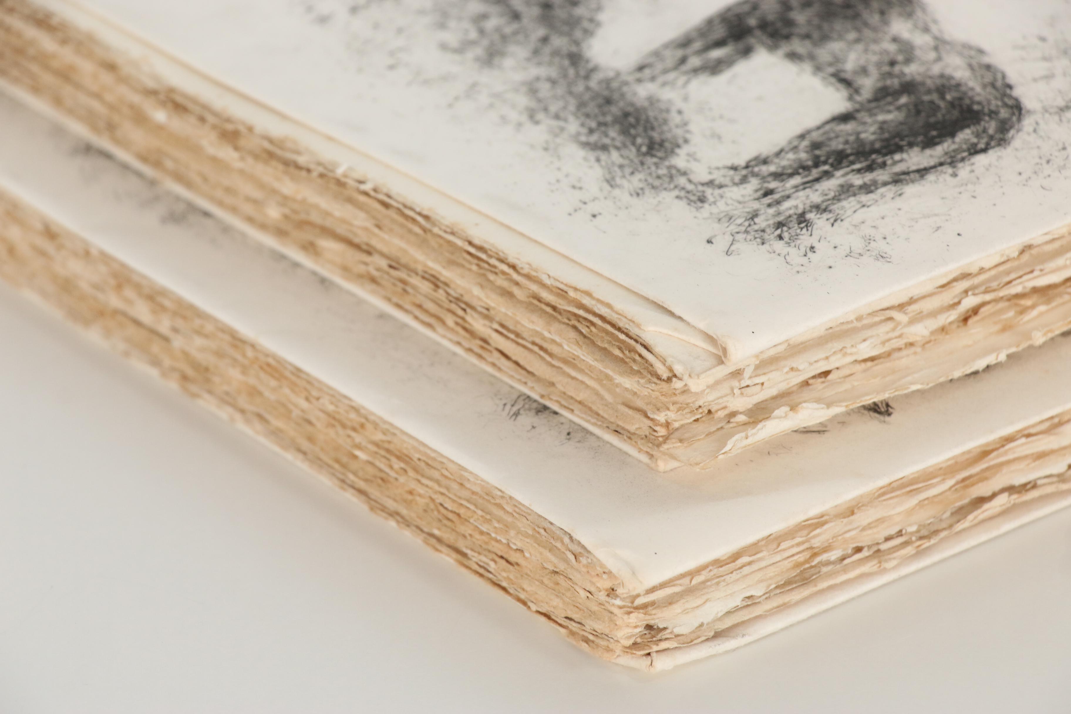 Marc Chagall Signed "Fables" by Jean de La Fontaine with Cover Etchings, 1952