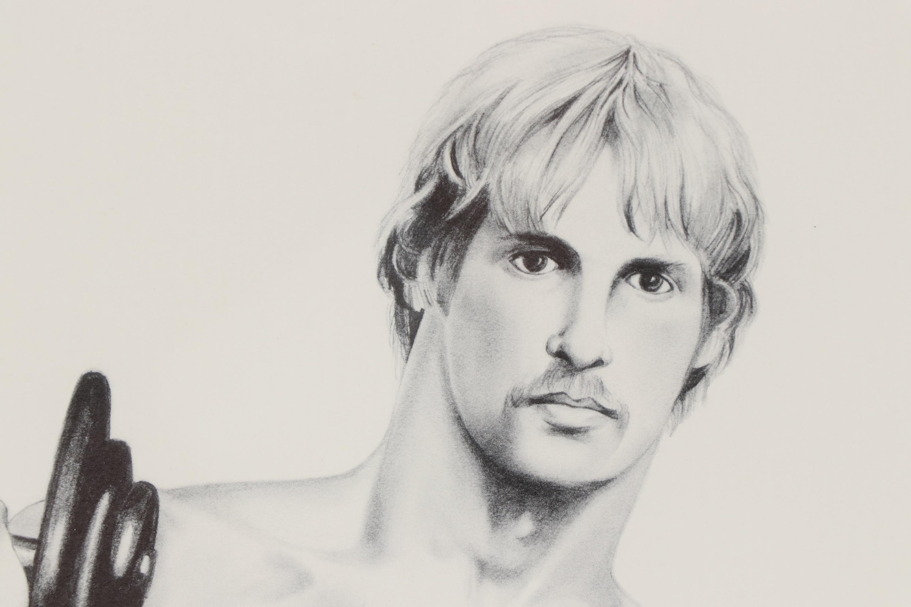 Lithograph of Bodybuilder, 1979