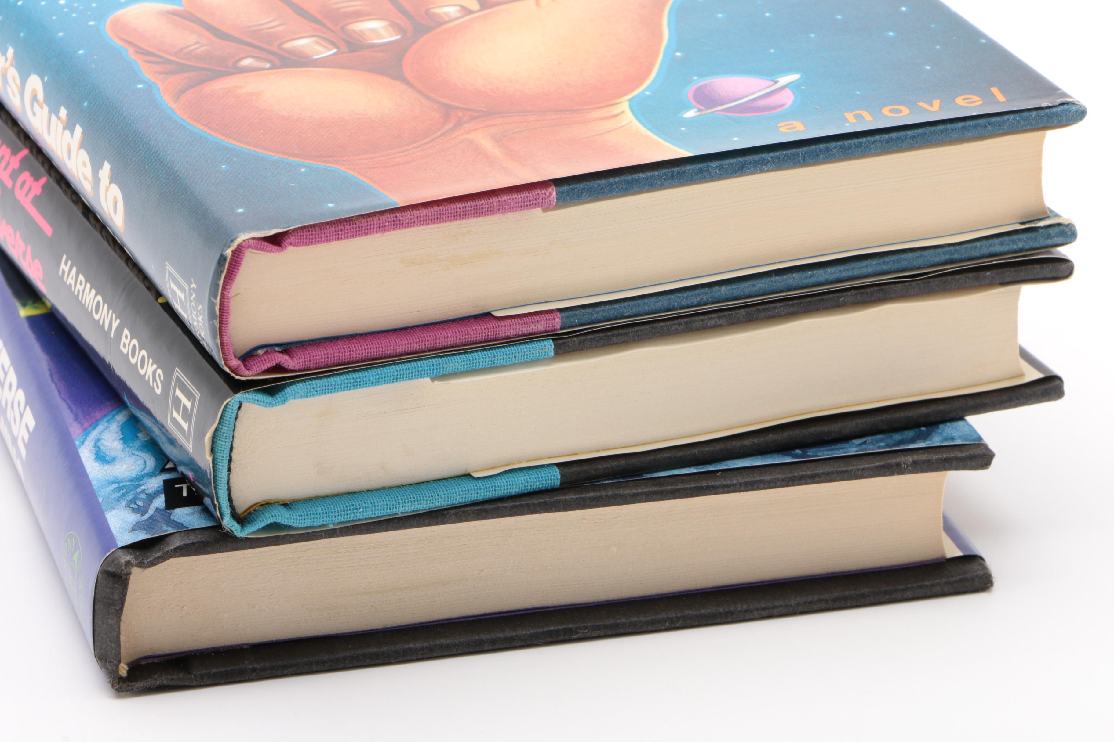 First Edition "The Hitchhiker's Guide to the Galaxy" Trilogy by Douglas Adams