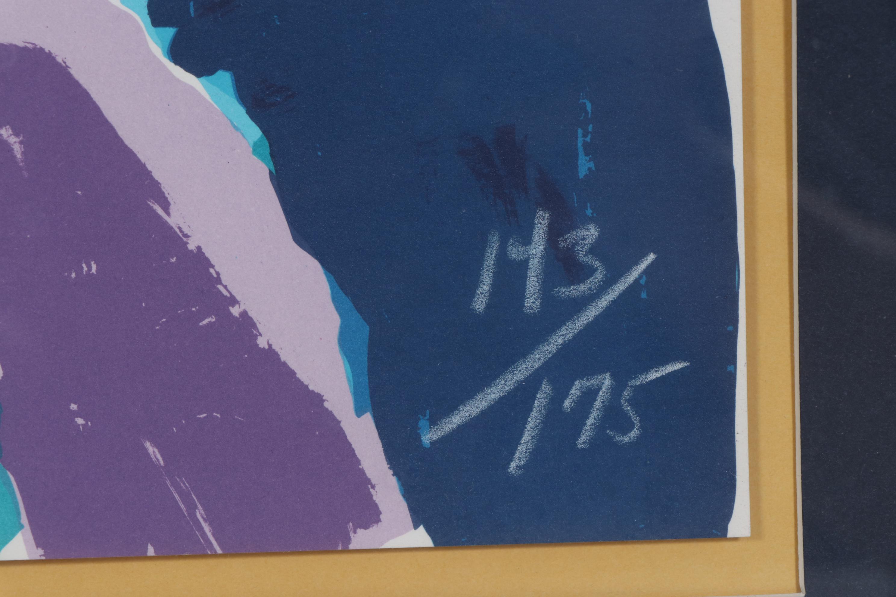 Karel Appel Lithograph "Moving in the Night", 1978