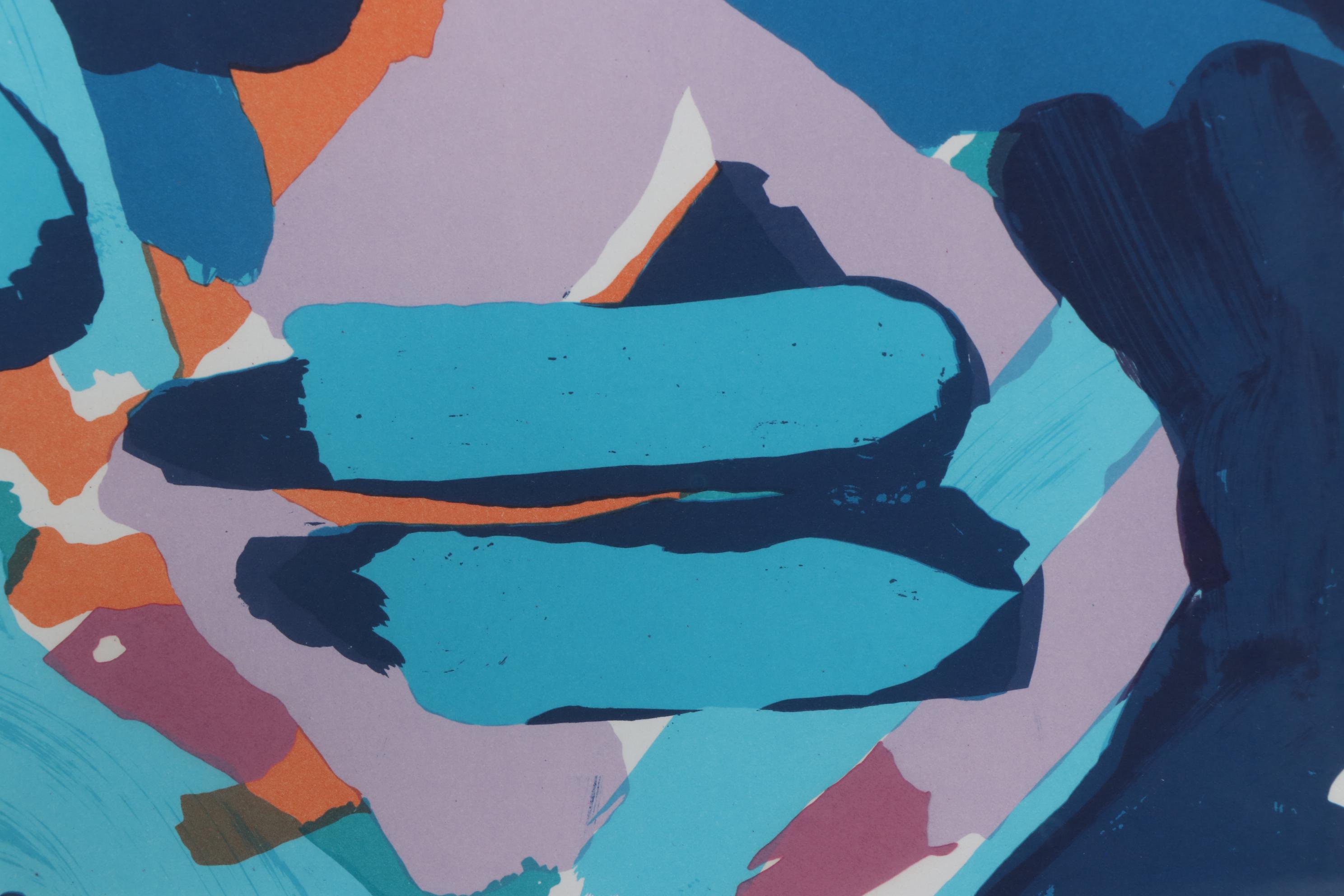 Karel Appel Lithograph "Moving in the Night", 1978