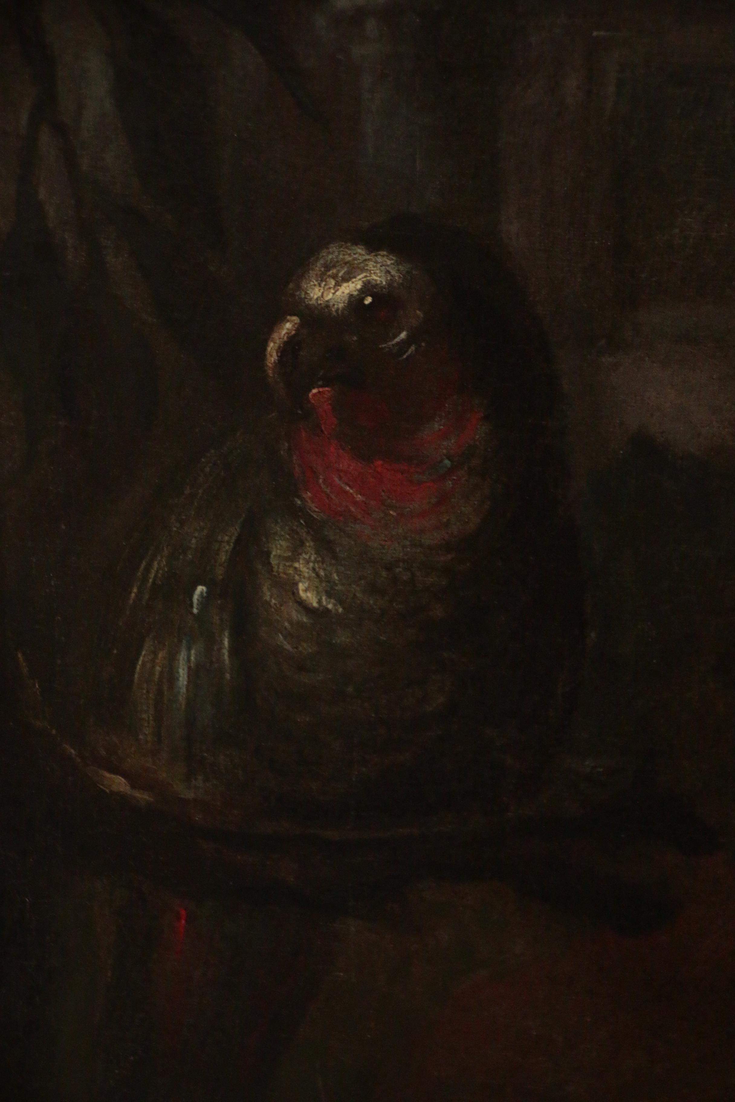 English School Aristocracy Portrait Oil Painting, Late 17th/Early 18th Century