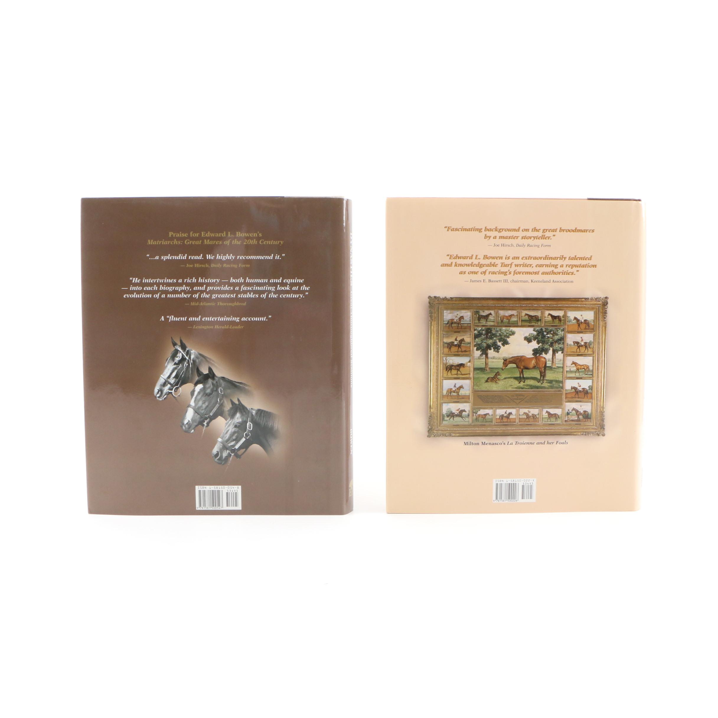 Horse Breeding Books Including First Printing "Dynasties", "Matriarchs" and More