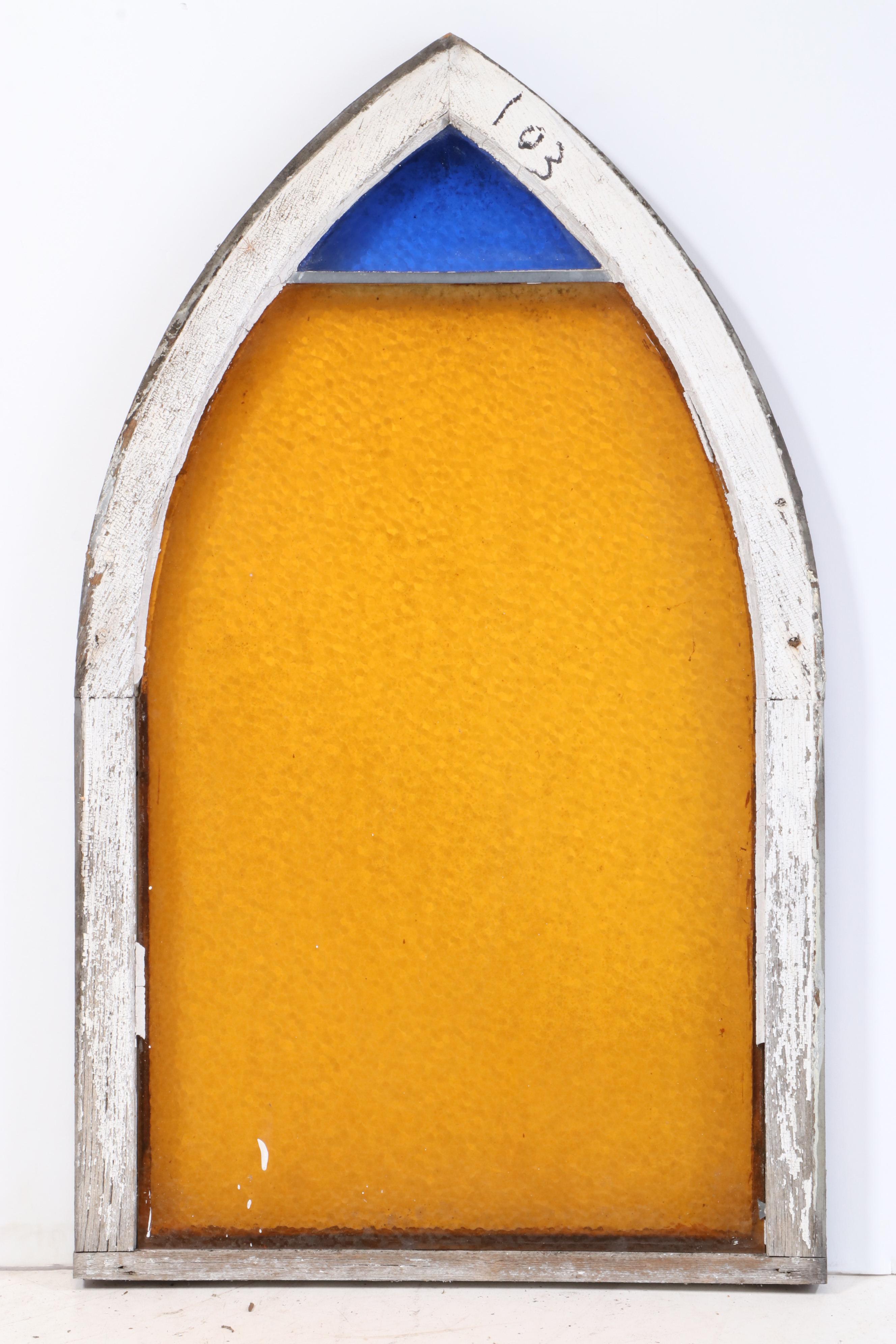 Gothic Style Window Panes, Early 20th Century