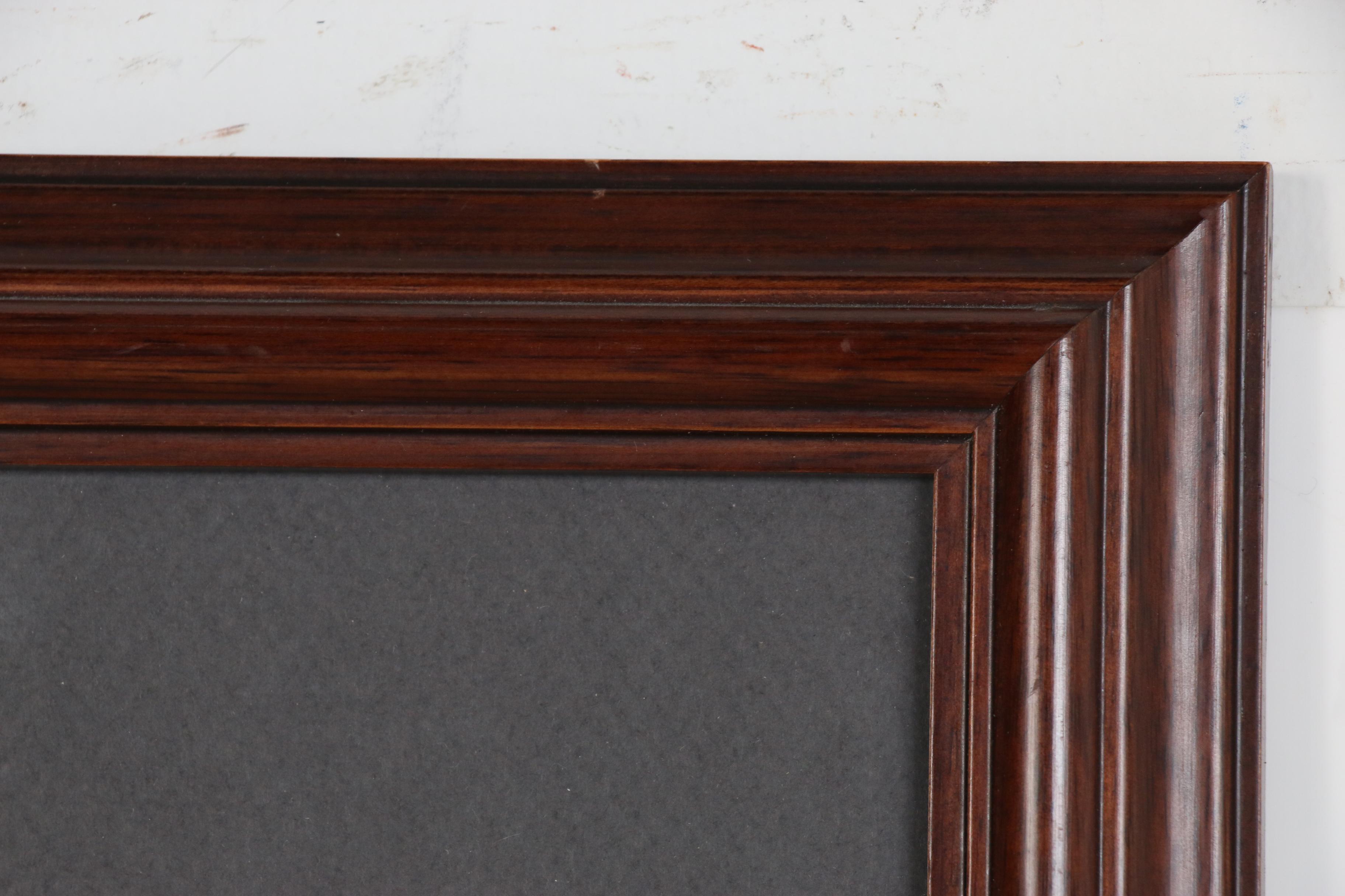 Will Moses Lithograph "Midnight Sleigh Ride"