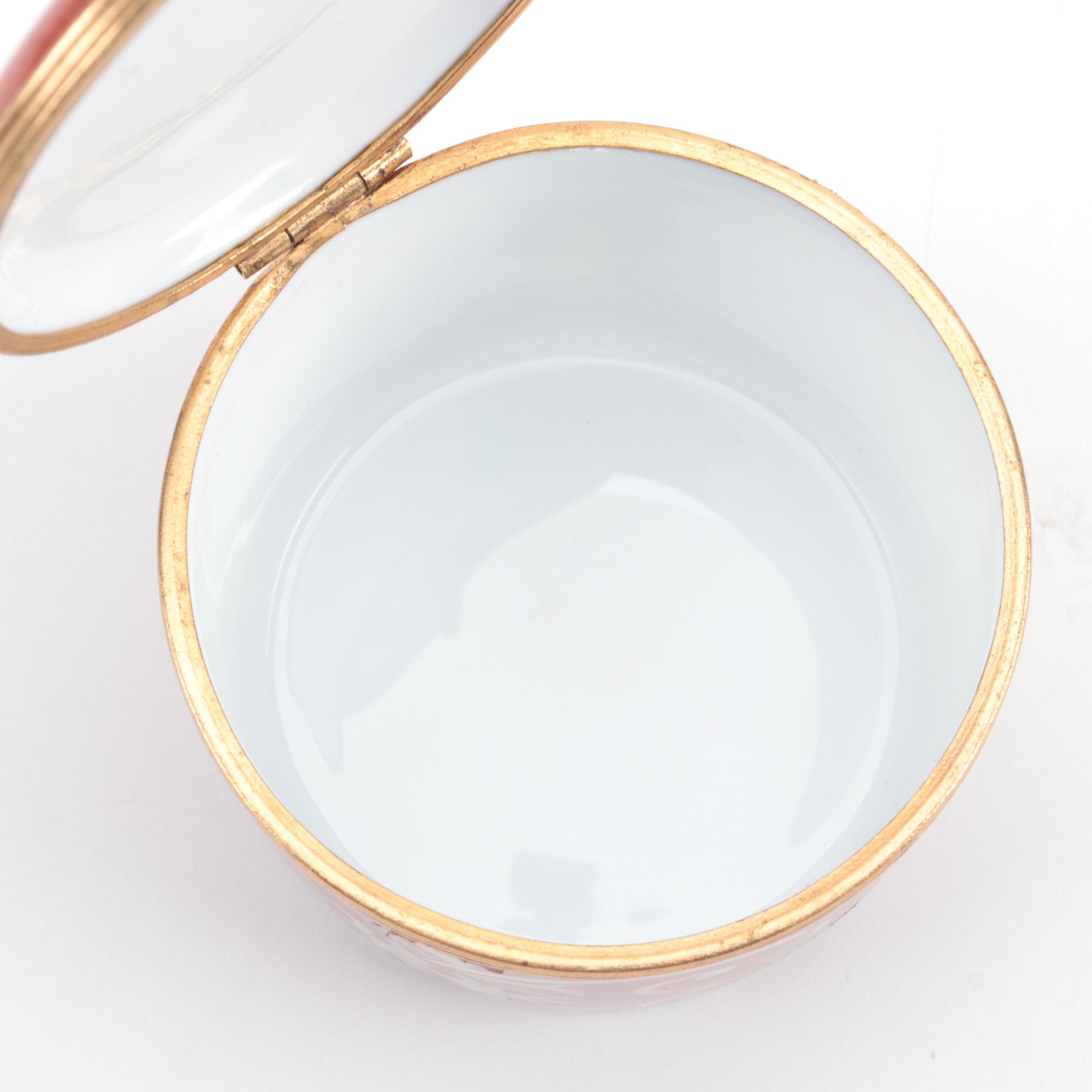 Hand-Painted Raynaud Porcelain Limoges Box