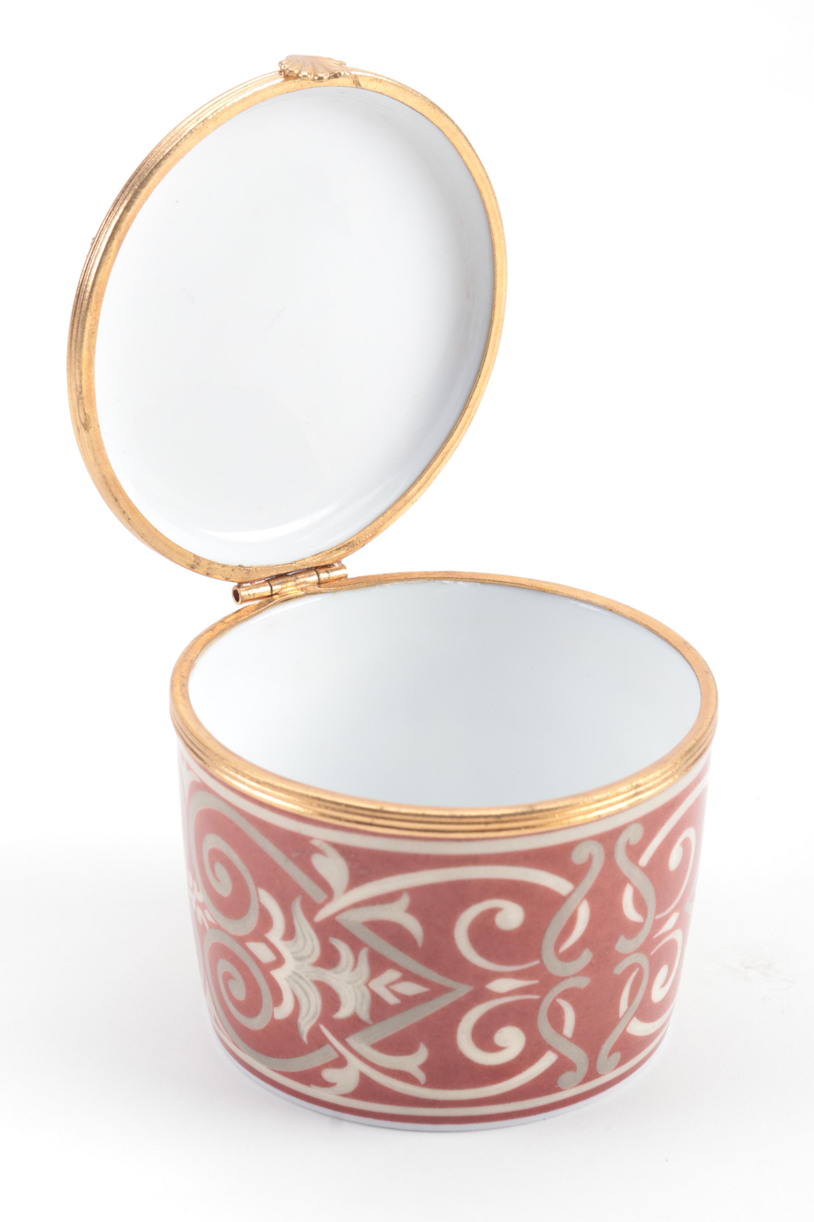 Hand-Painted Raynaud Porcelain Limoges Box