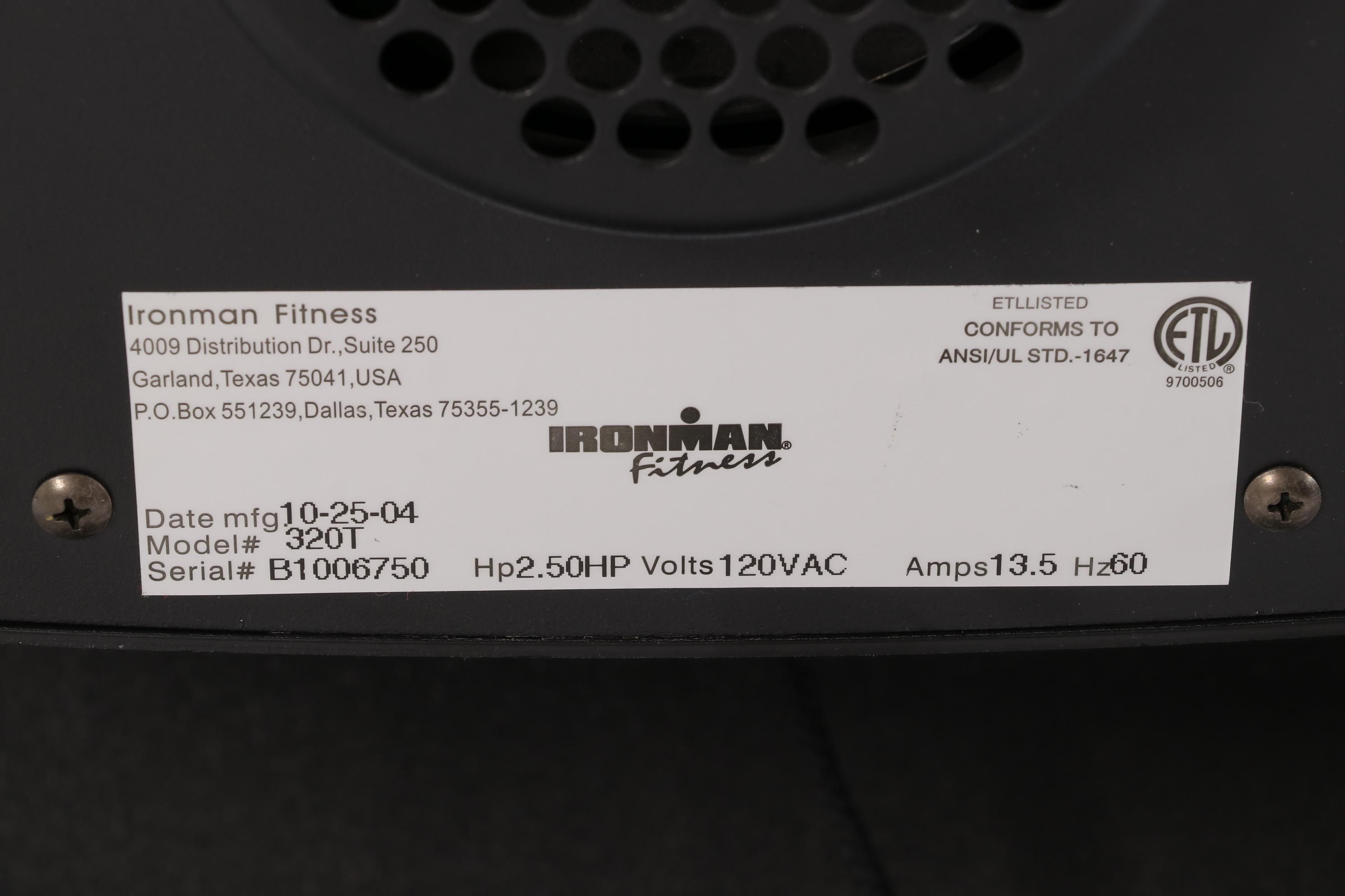 IronMan 320t Treadmill