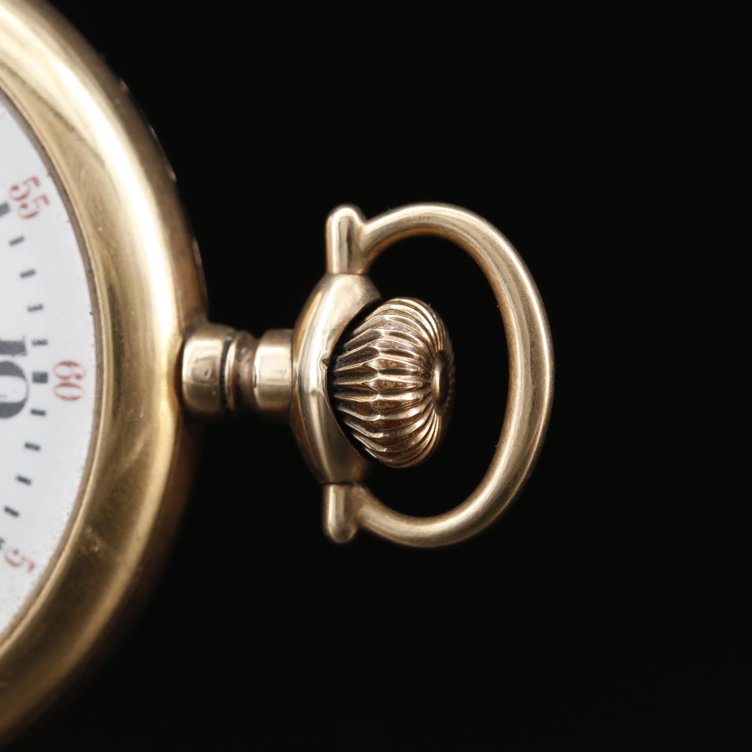 1898 Elgin Railroad Grade Gold Filled Pocket Watch