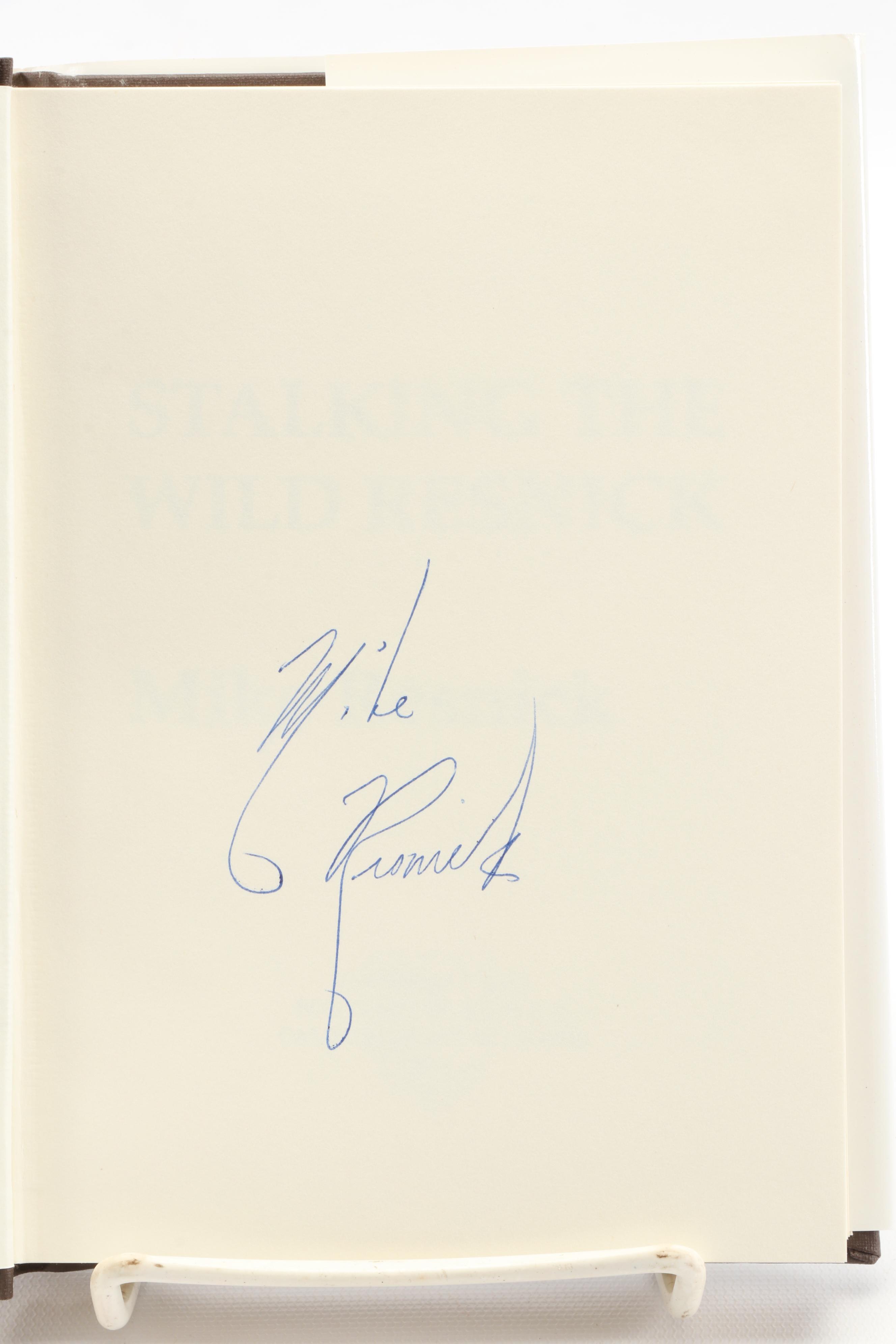 Mike Resnick Books Including Signed "Stalking the Wild Resnick" and "Adventures"