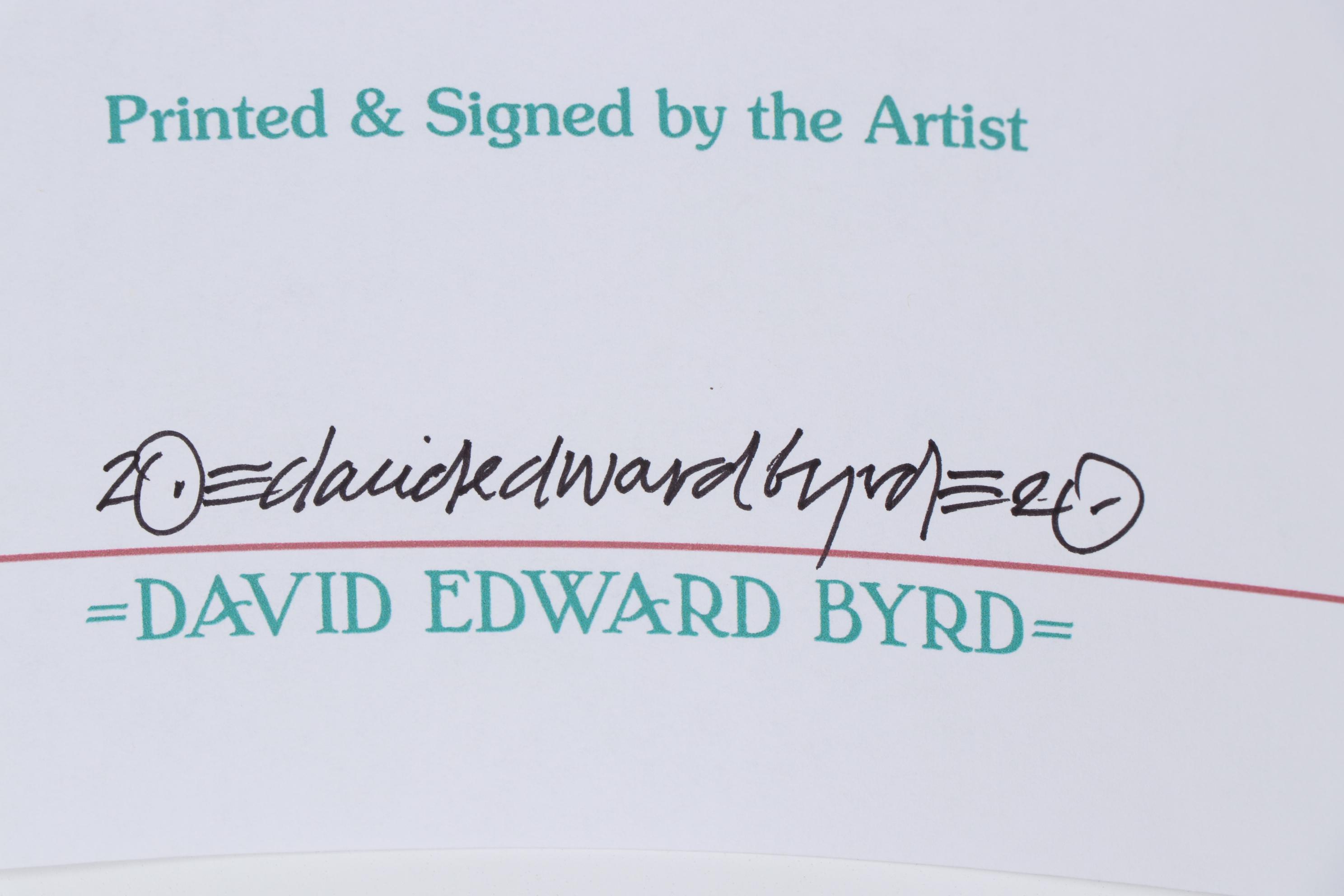 David Edward Byrd Giclée "Van Halen at the Omni, Atlanta 1984", 2020