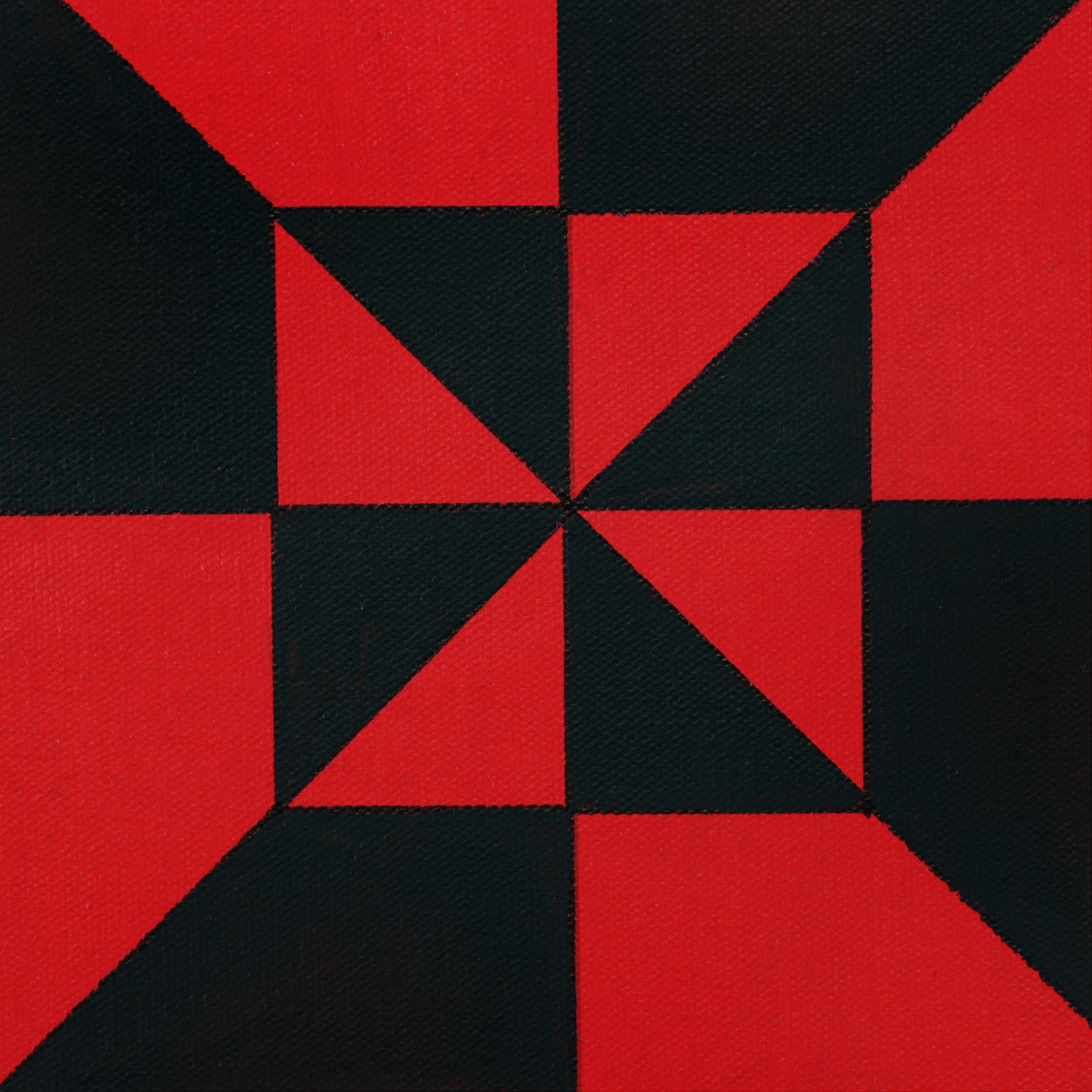 deSanto Op Art Acrylic Painting "Unison"