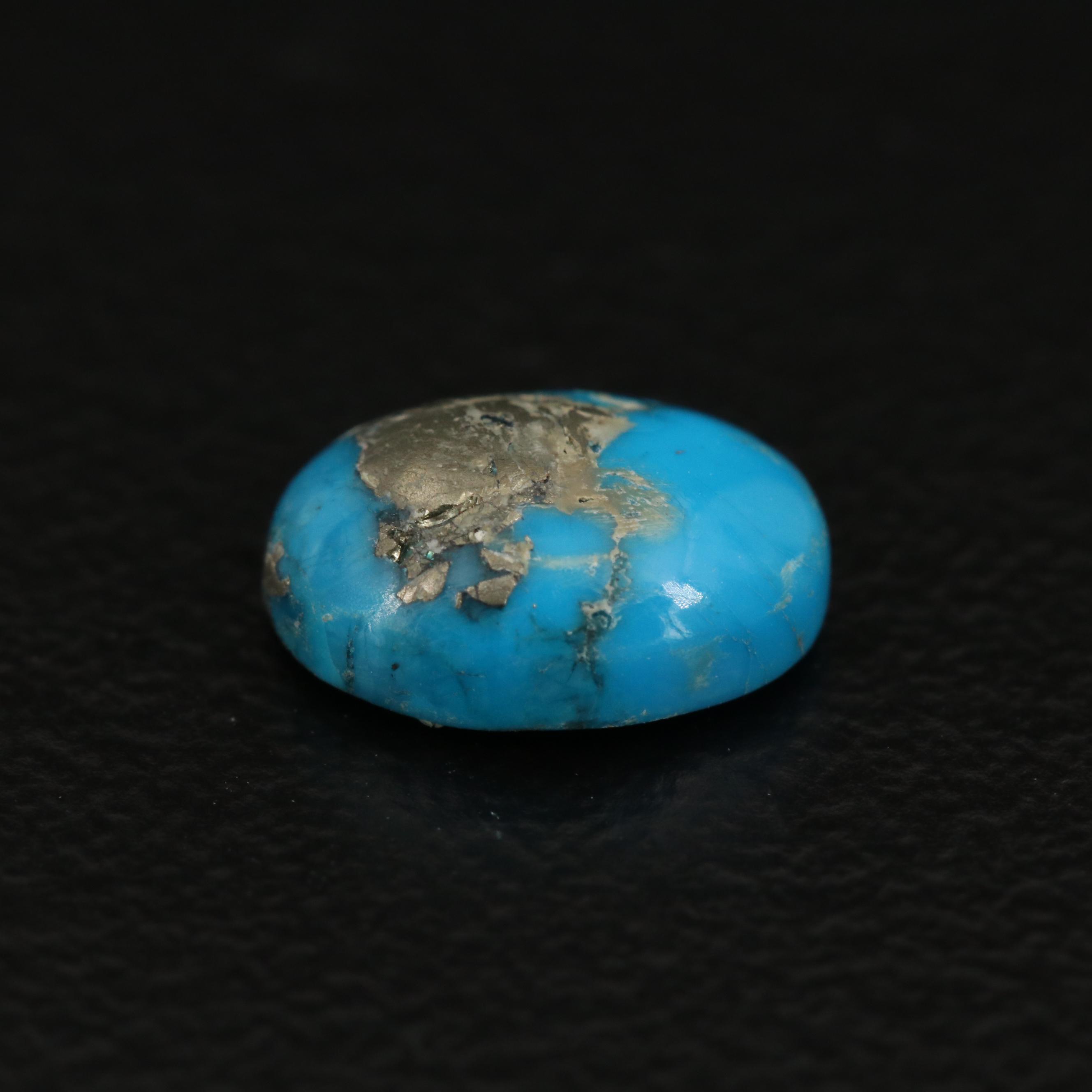 Loose 1.10 CT Turquoise Cabochon