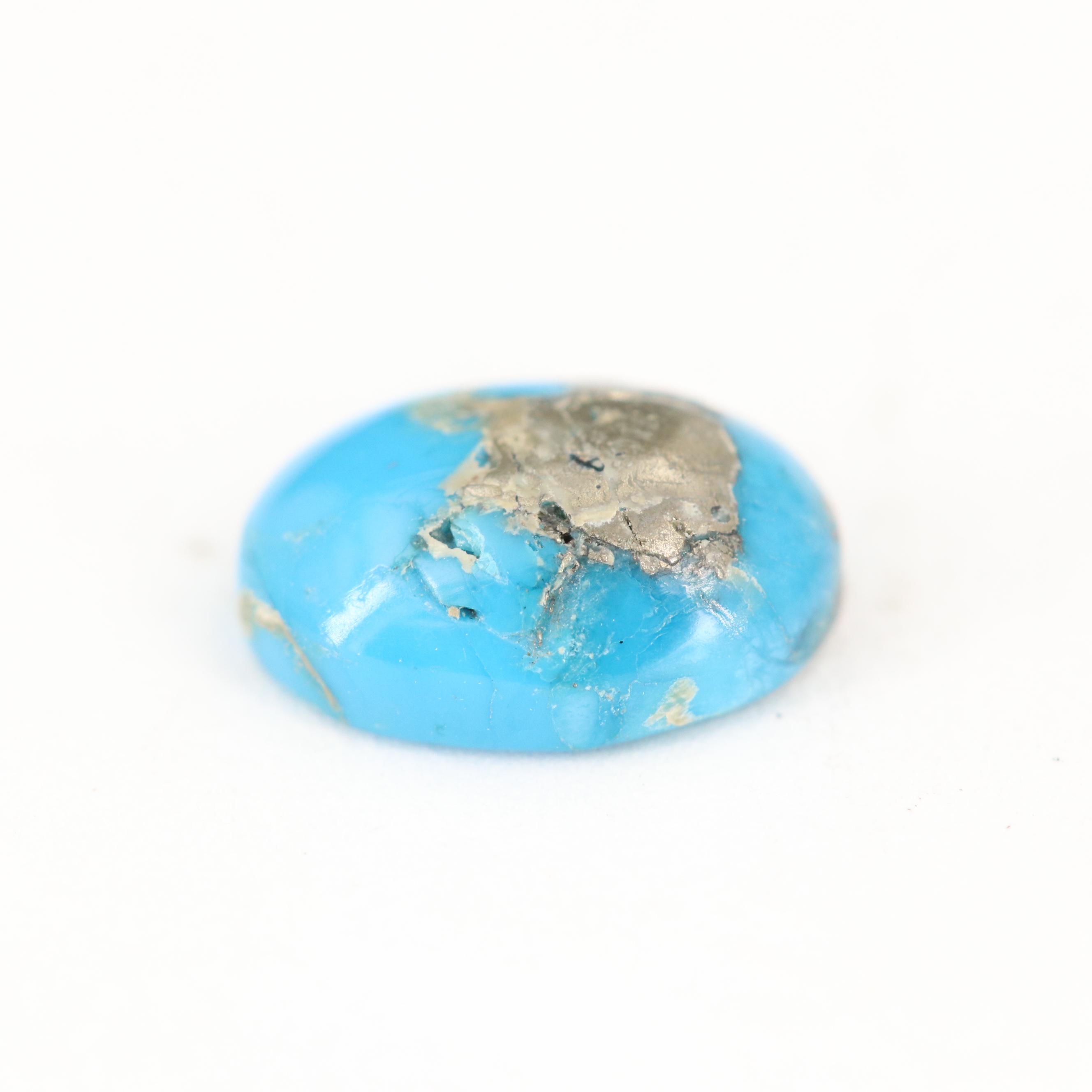 Loose 1.10 CT Turquoise Cabochon