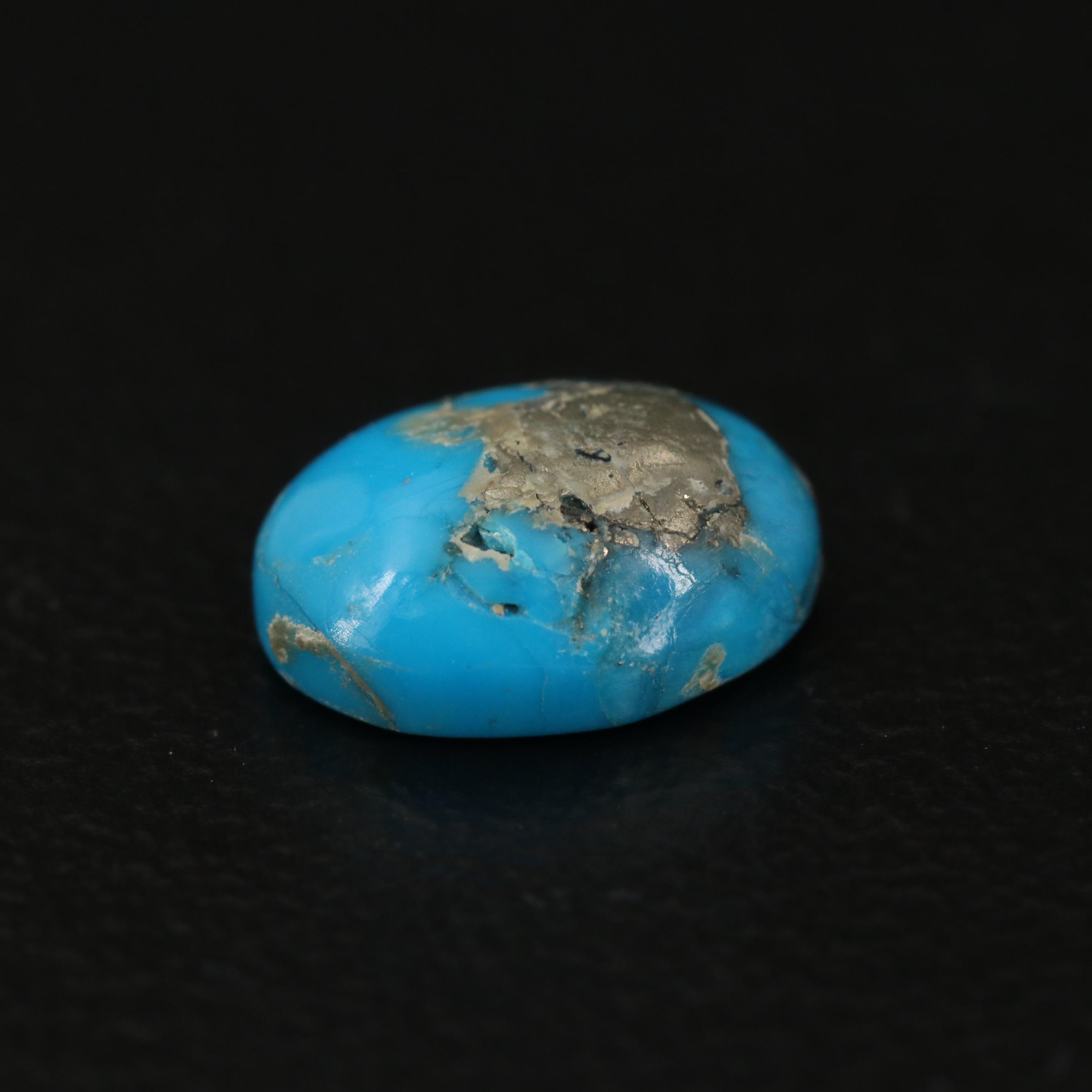 Loose 1.10 CT Turquoise Cabochon