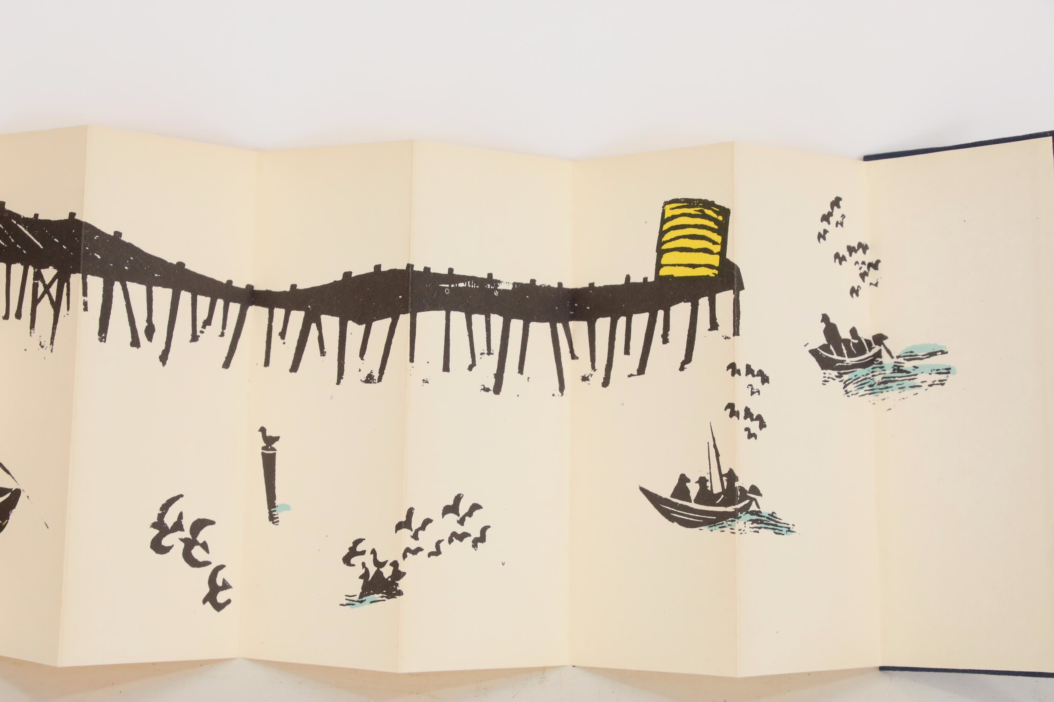 1964 First Edition "A Sunday in Monterey" by Antonio Frasconi