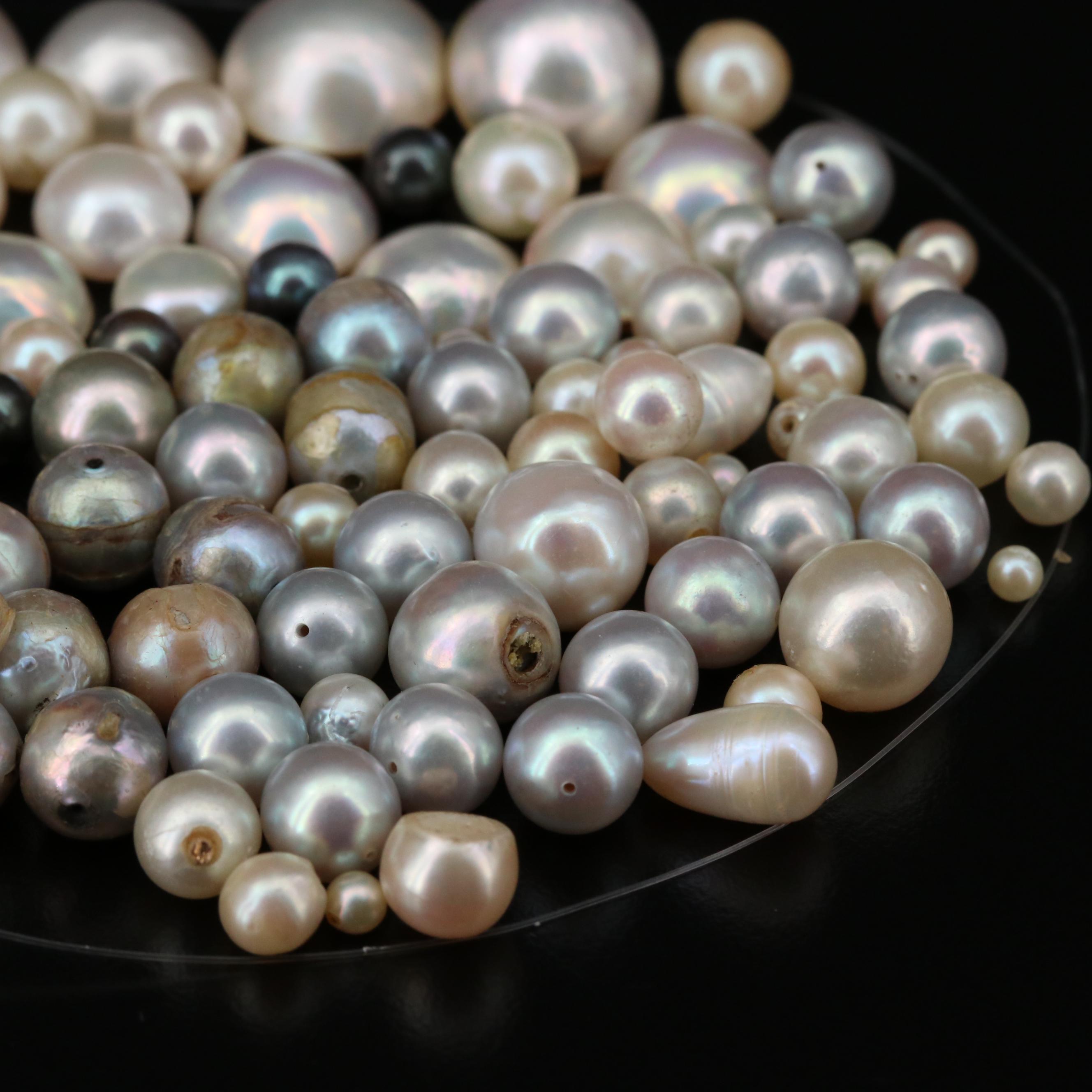 Loose Mixed Shape Pearls
