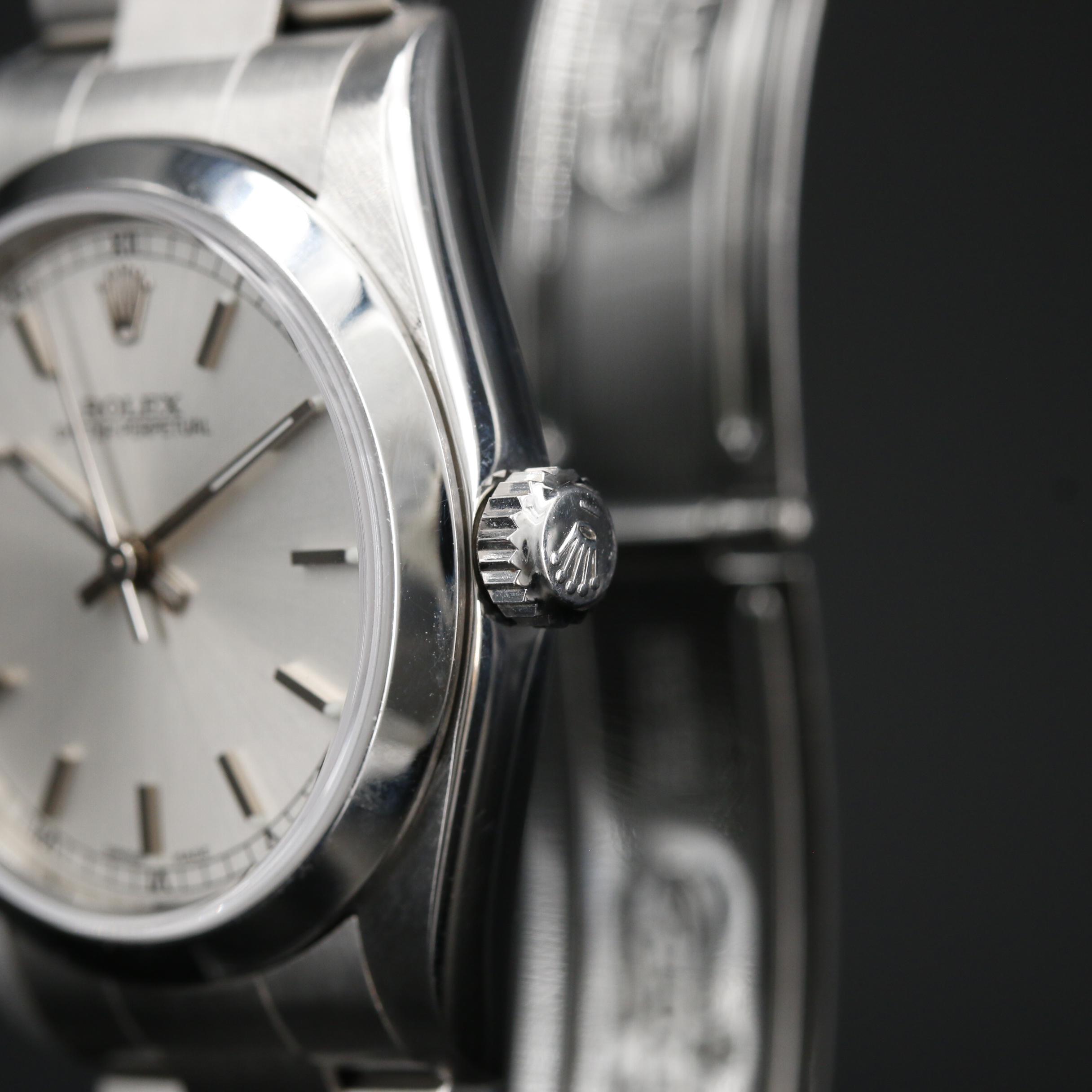 Rolex Oyster Perpetual Mid-Size Stainless Steel Automatic Watch