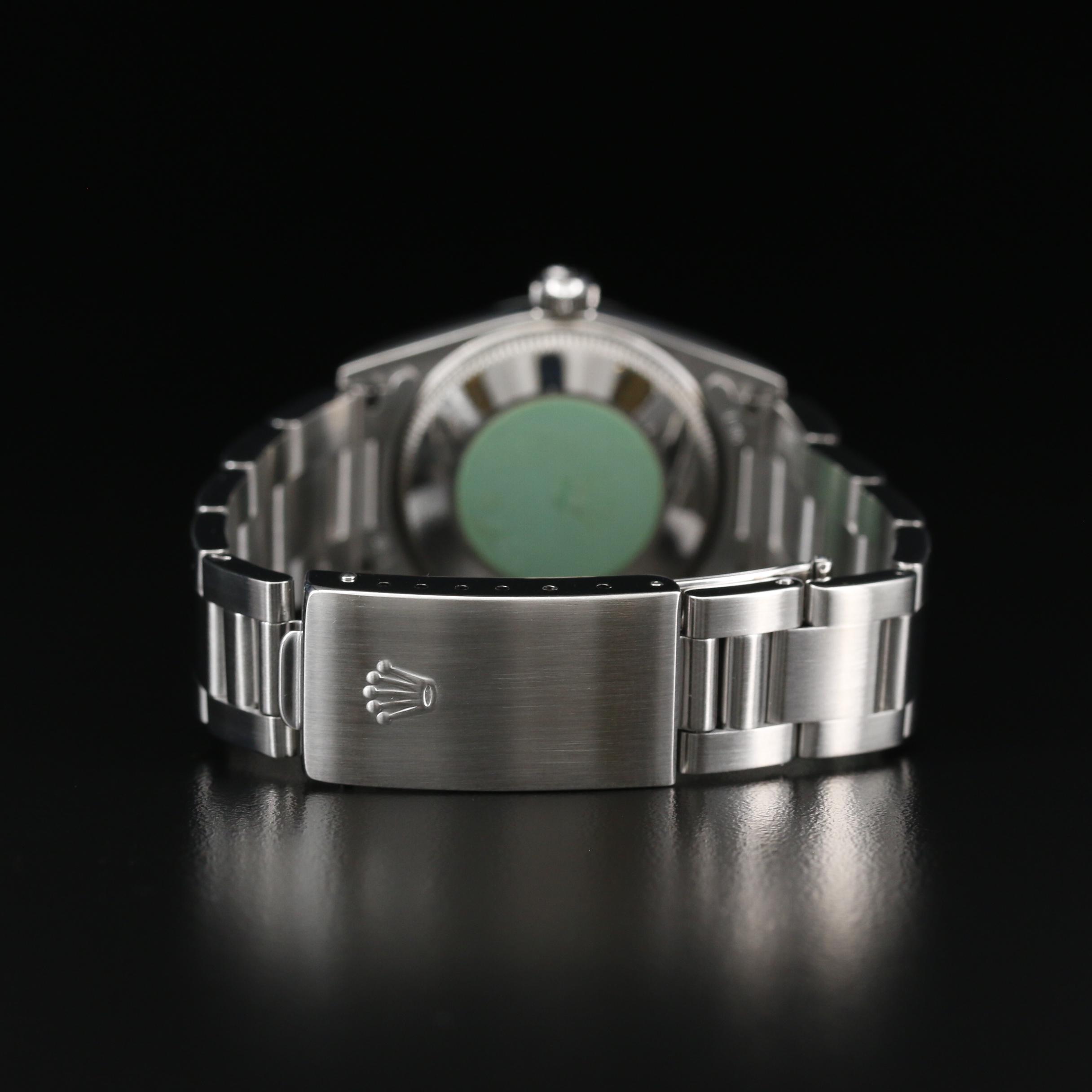 Rolex Oyster Perpetual Mid-Size Stainless Steel Automatic Watch