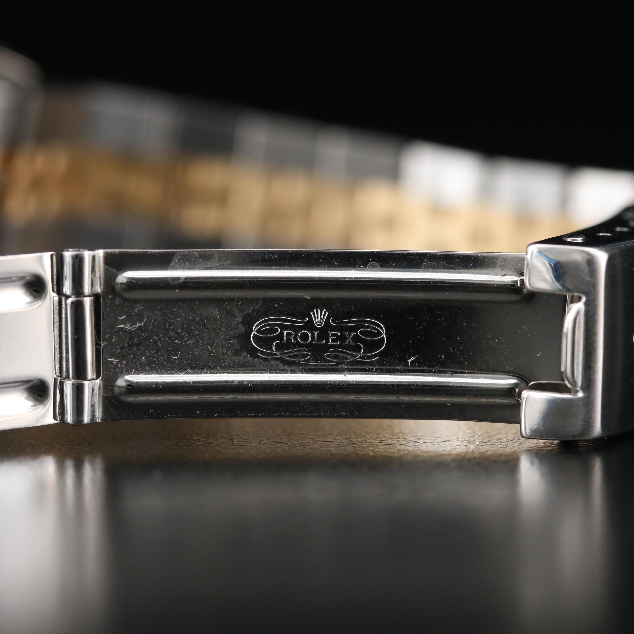 1987 Rolex Datejust 18K Yellow Gold and Stainless Steel Automatic Watch