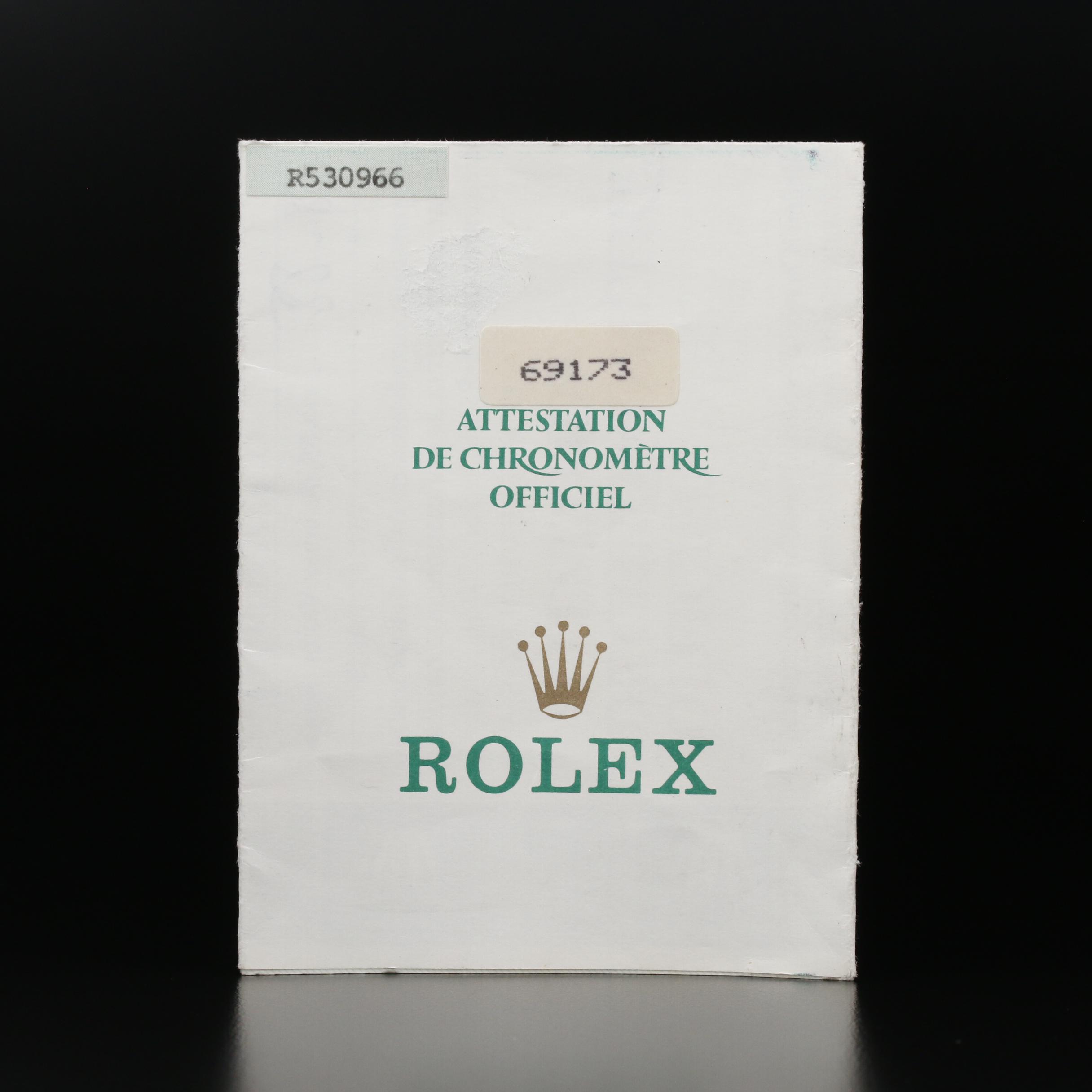 1987 Rolex Datejust 18K Yellow Gold and Stainless Steel Automatic Watch