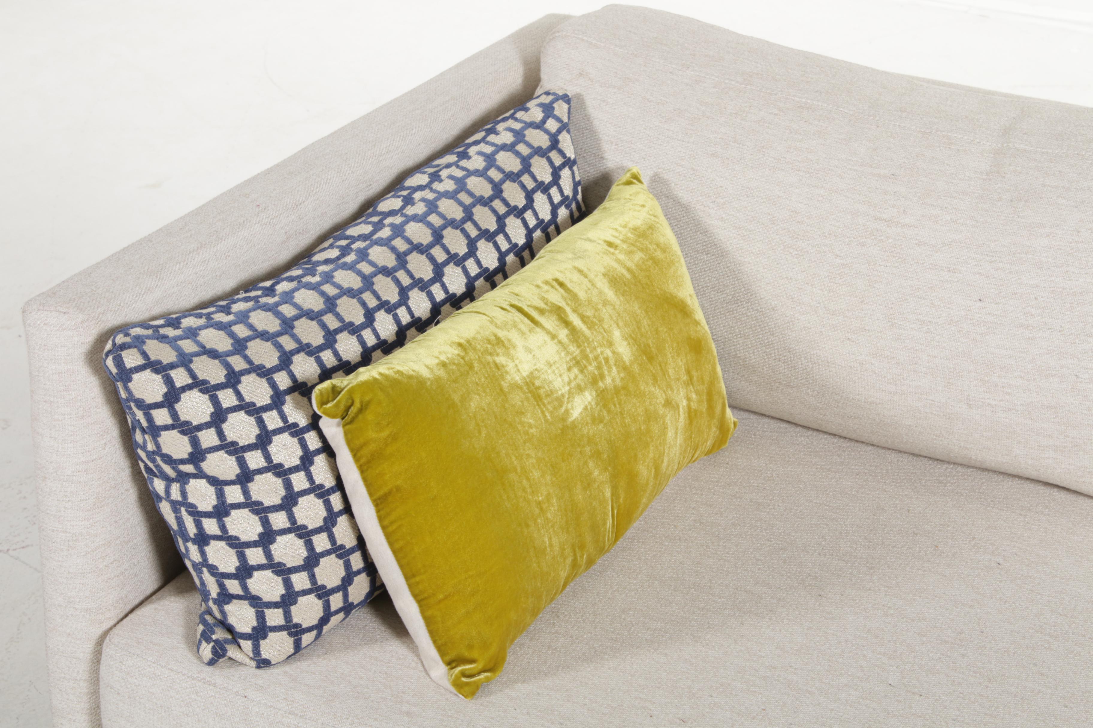 West Elm Modern Upholstered Loveseat Sofa