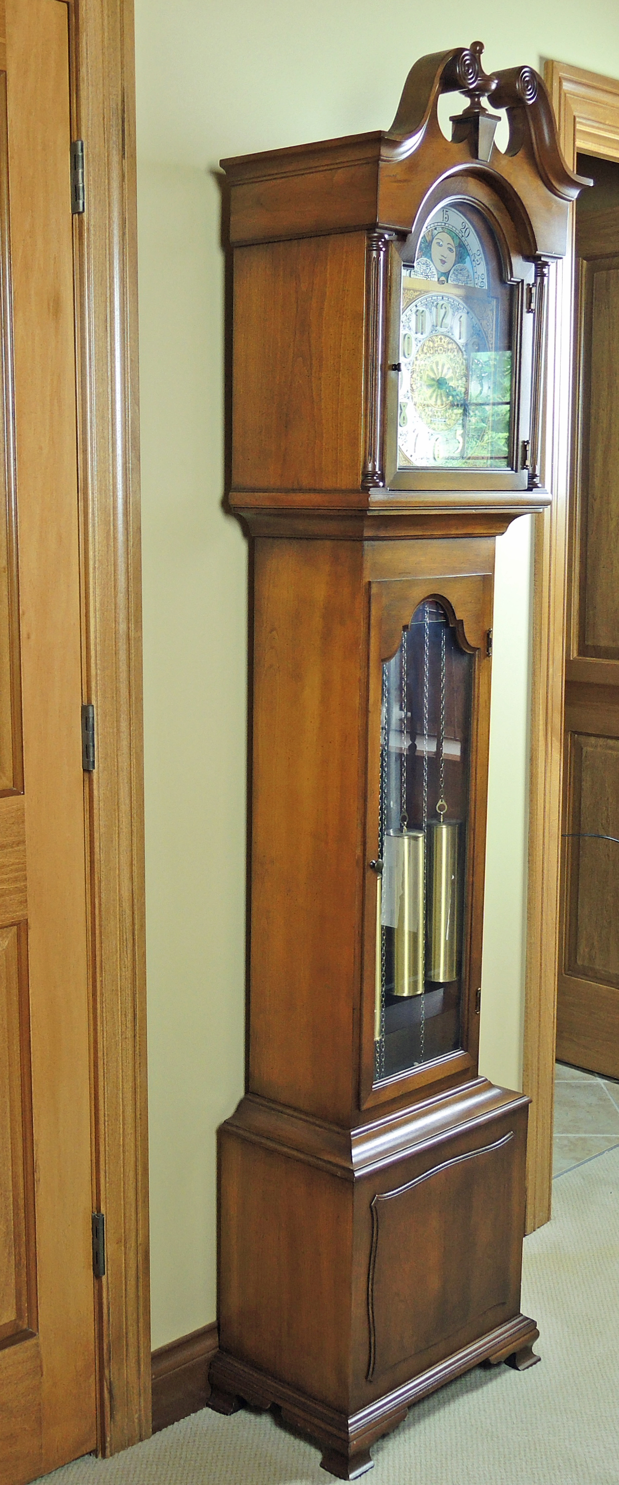 Seth Thomas "Ridgefield" Grandfather Clock, c. 1970