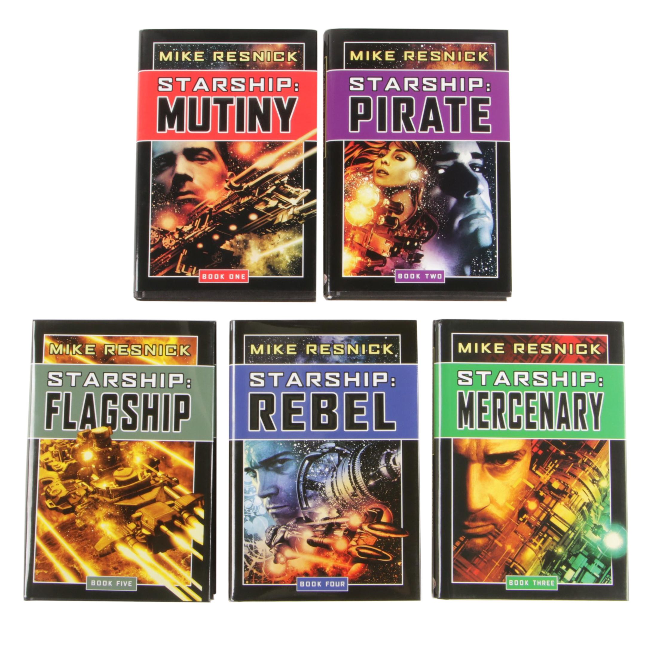 Complete First Edition "Starship" Series by Mike Resnick, 2005–2009