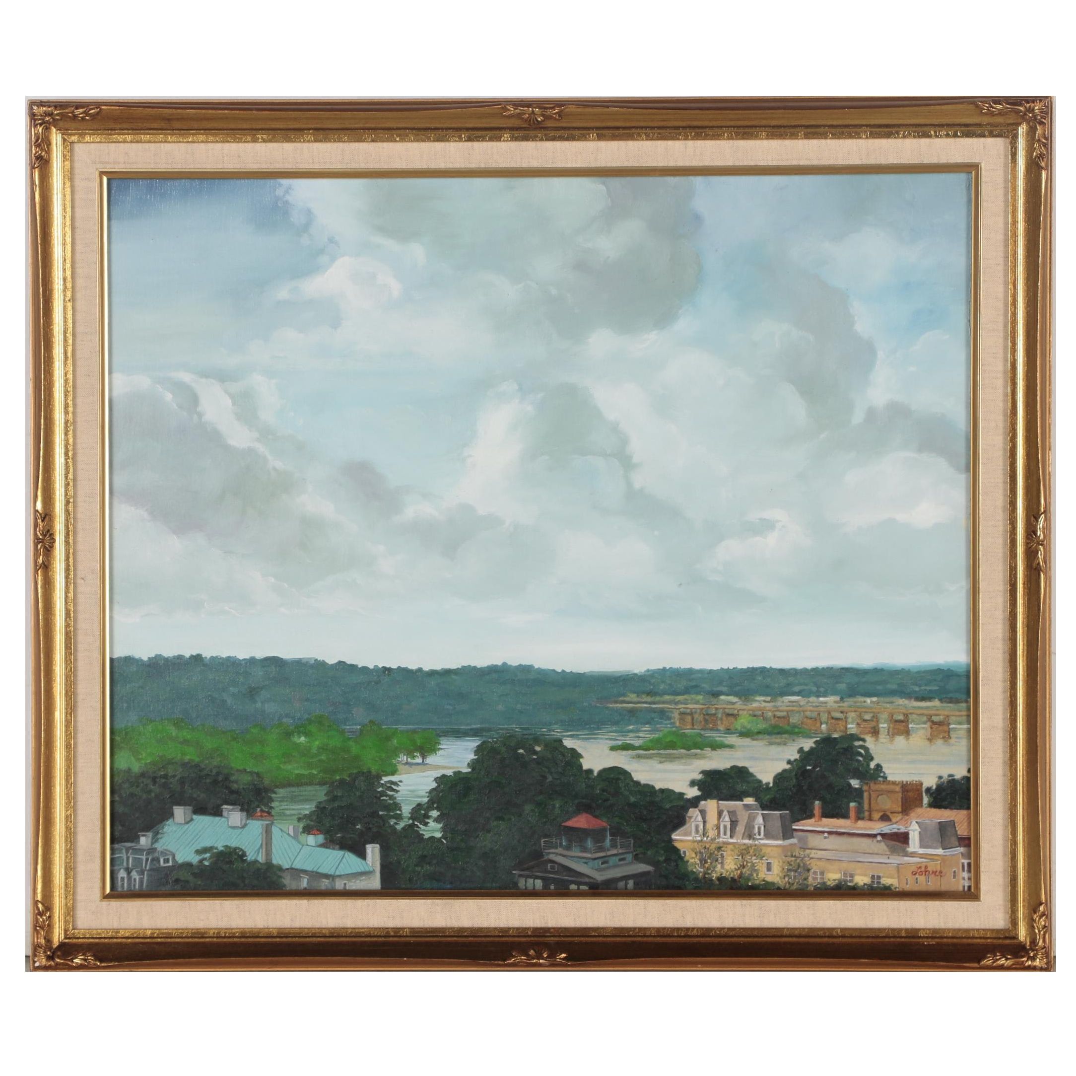 Tom Lohre Oil Painting "Harrisburg, Pennsylvania", 1991-2006