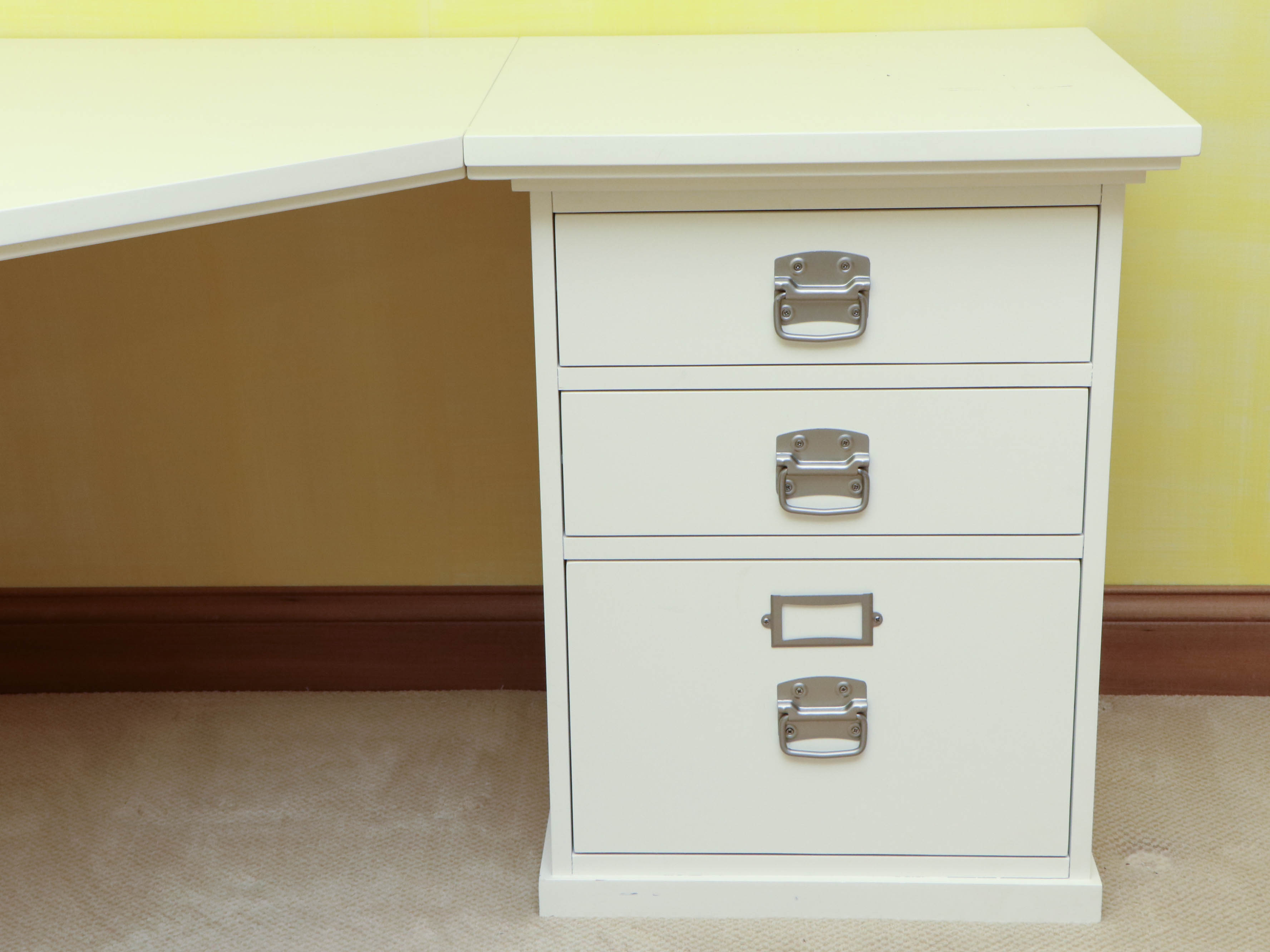 Pottery Barn "Bedford" Corner Desk with Swivel Chair