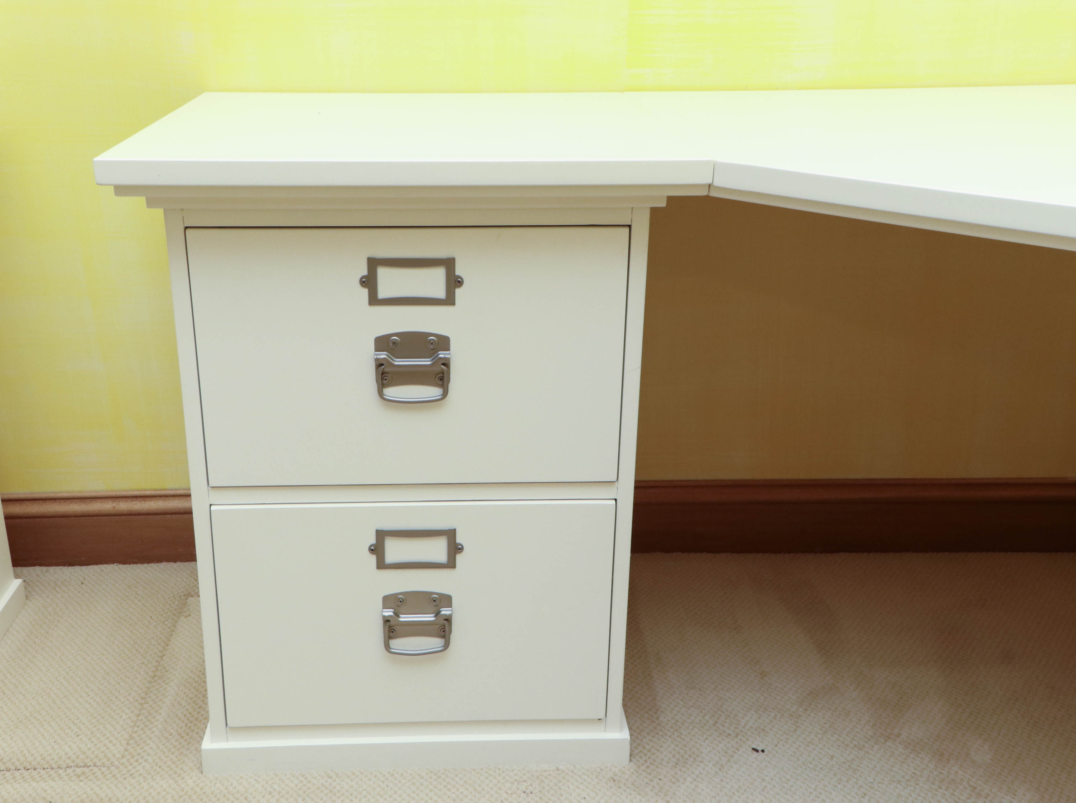 Pottery Barn "Bedford" Corner Desk with Swivel Chair