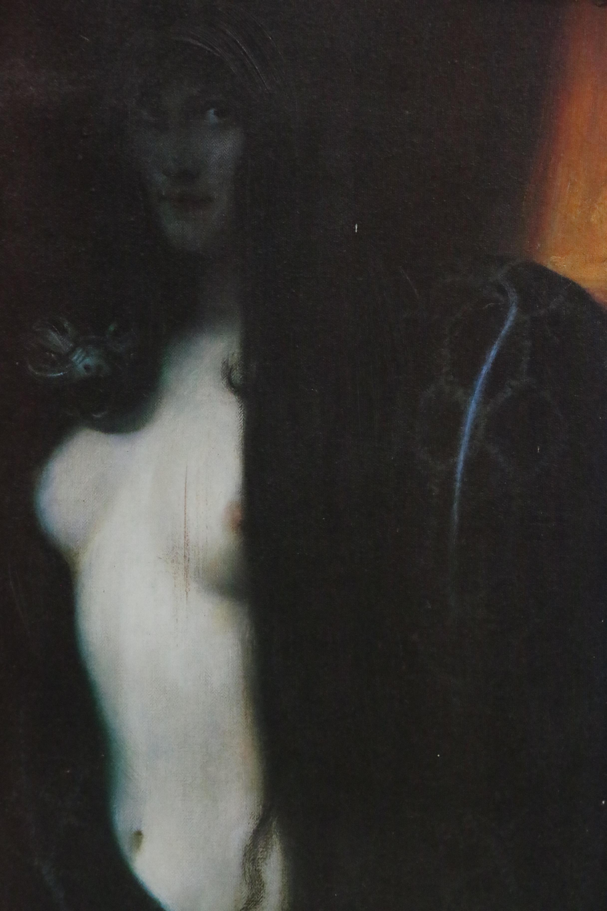 Offset Lithograph after Franz Von Stuck "Die Sünde (The Sin)"