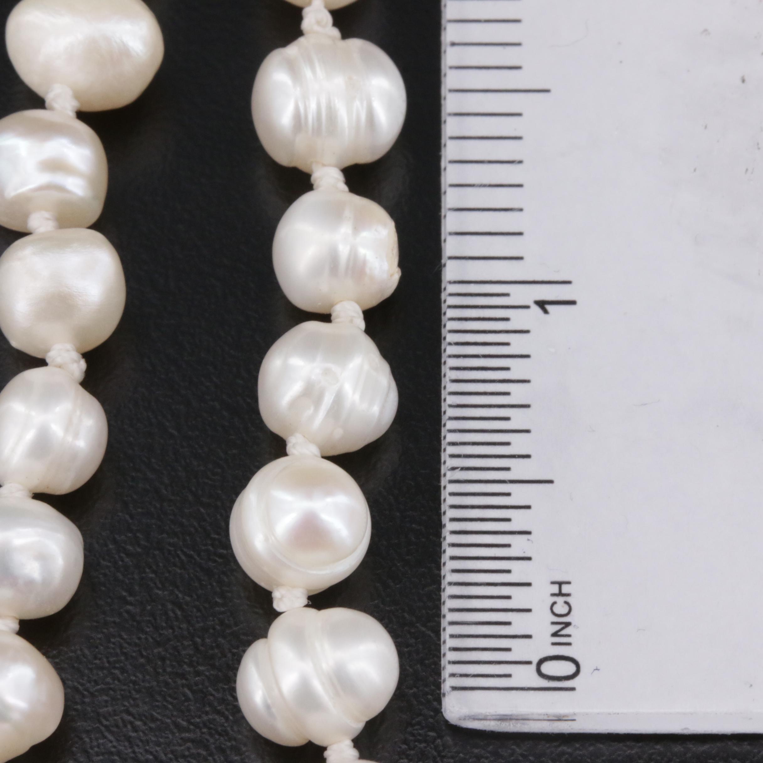 Endless Strand of Knotted Pearls