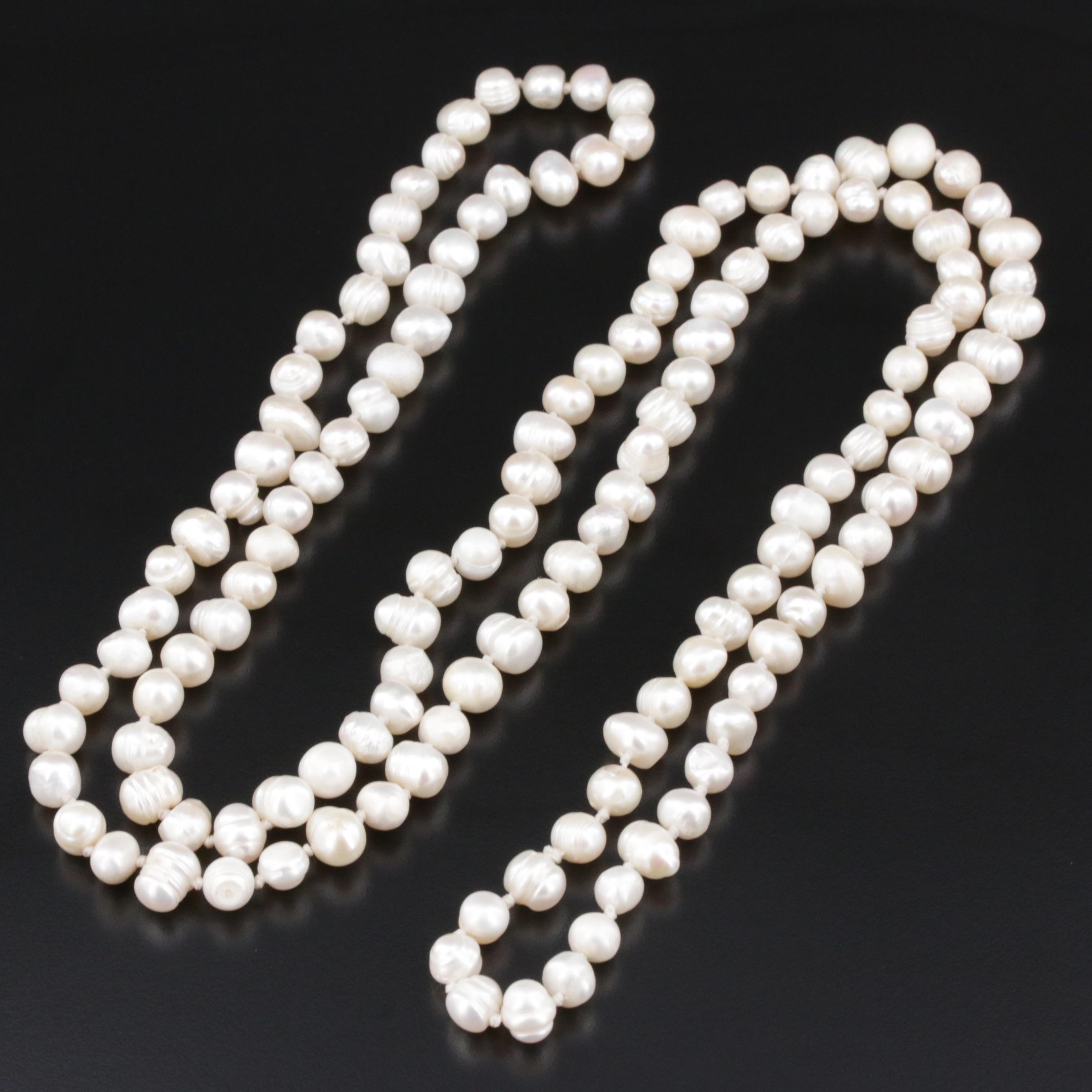 Endless Strand of Knotted Pearls