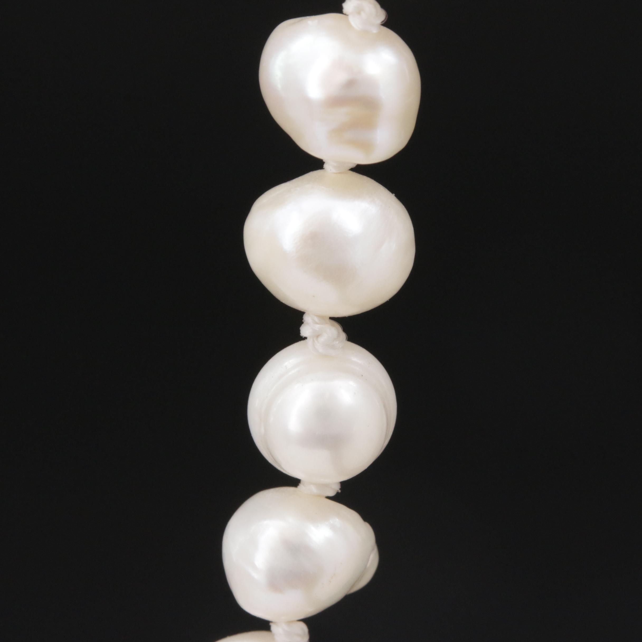 Endless Strand of Knotted Pearls