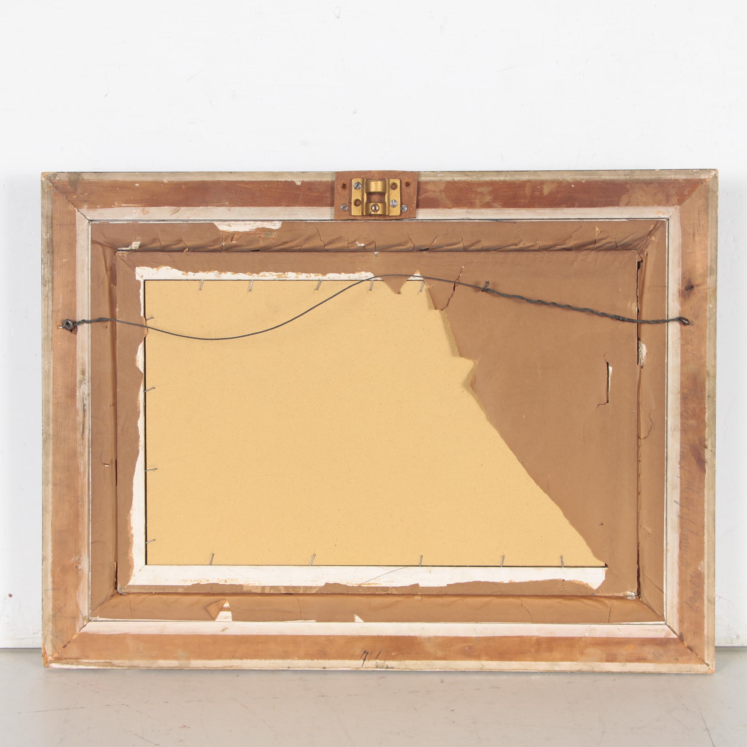 Alexis Jean Fournier Pastoral Landscape Oil Painting, 1911