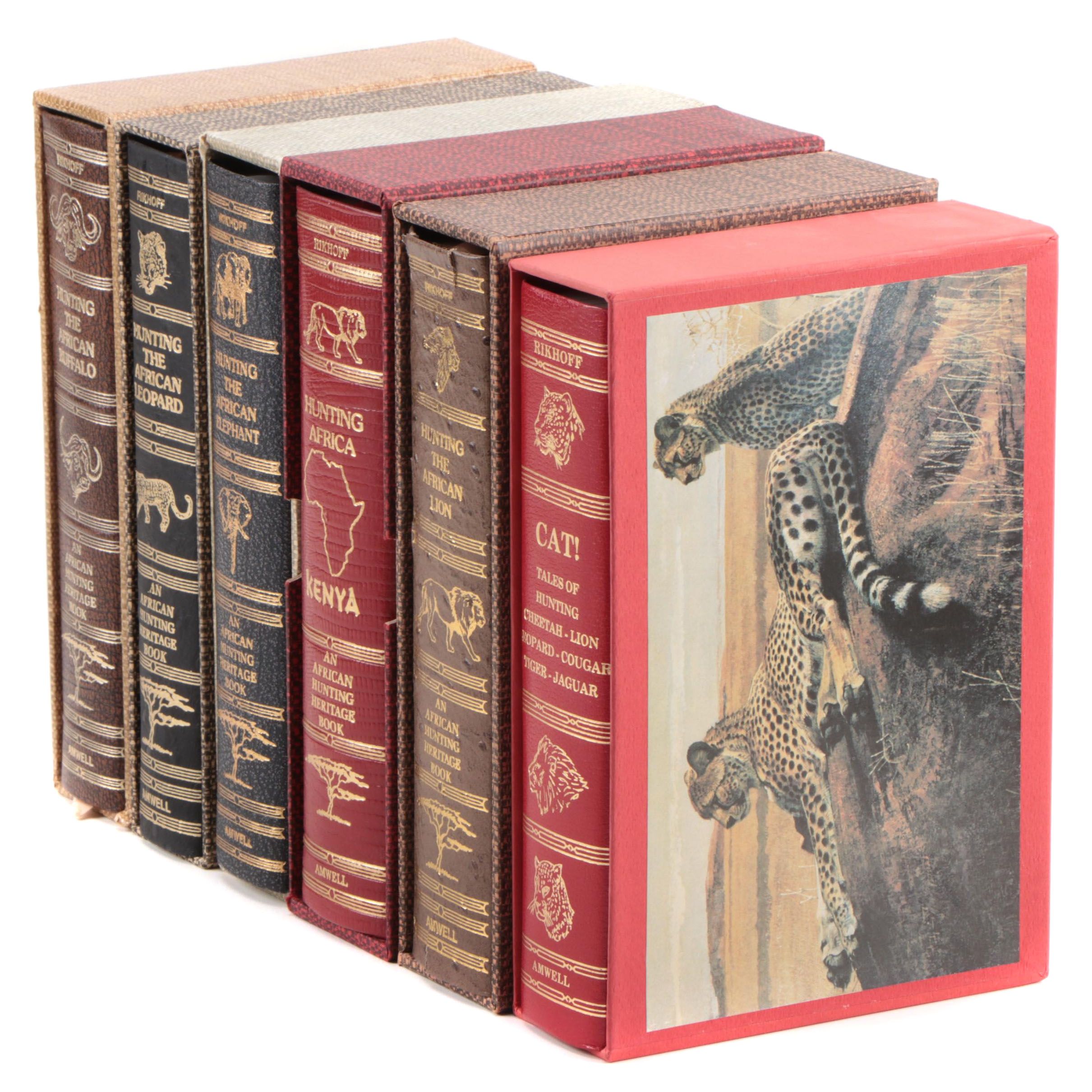 Amwell Press Big Game Hunting Books by Jim Rikhoff, 1984–1995