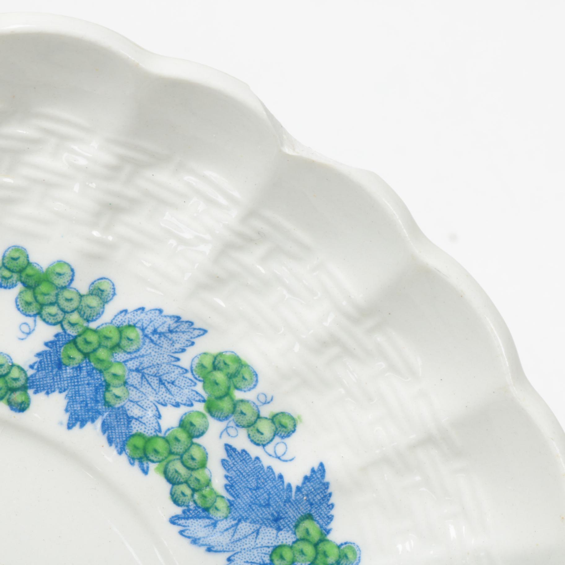 Copeland Spode "Valencia Blue Green" Earthenware Dinnerware