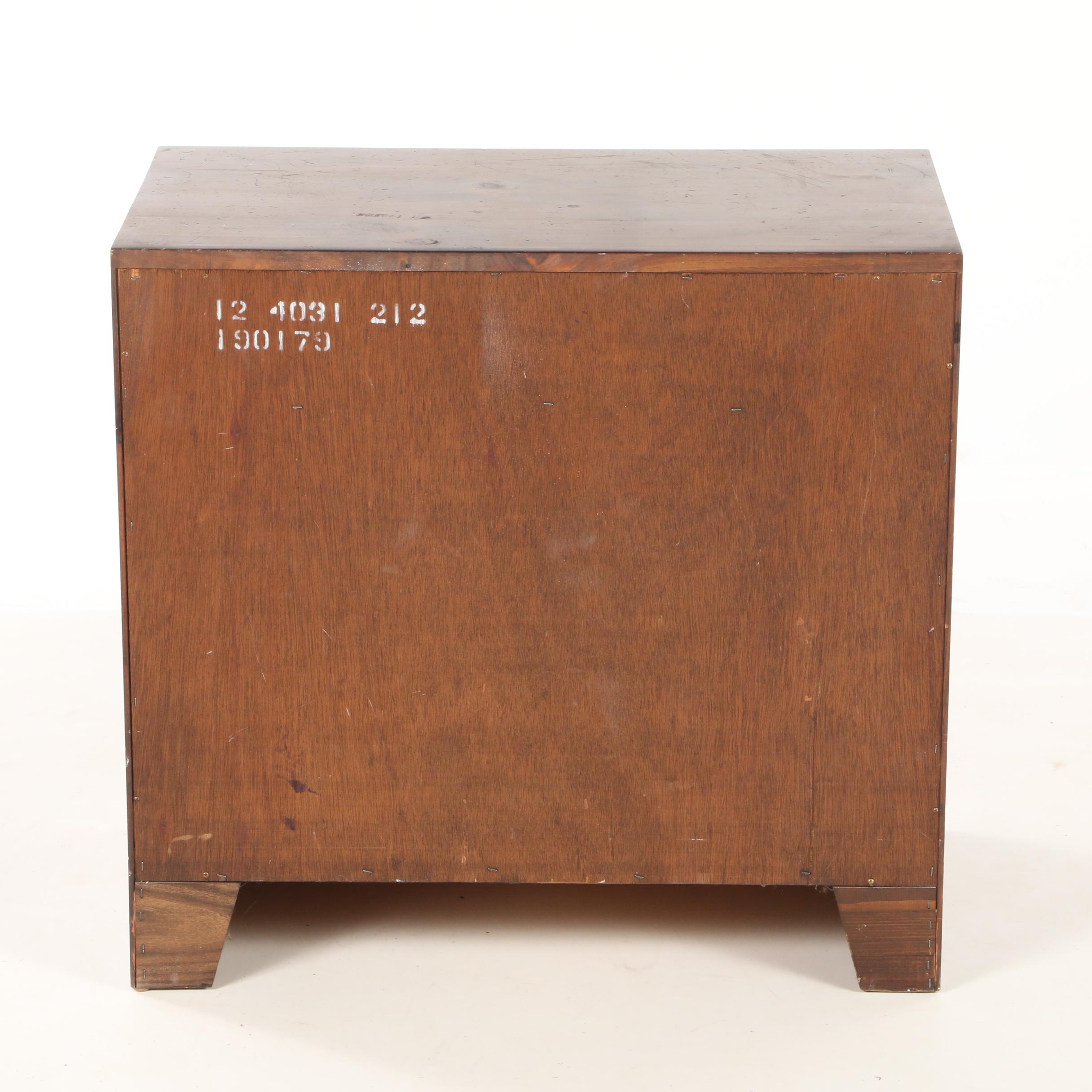 Pair of Ethan Allen Pine Louvered Cabinets