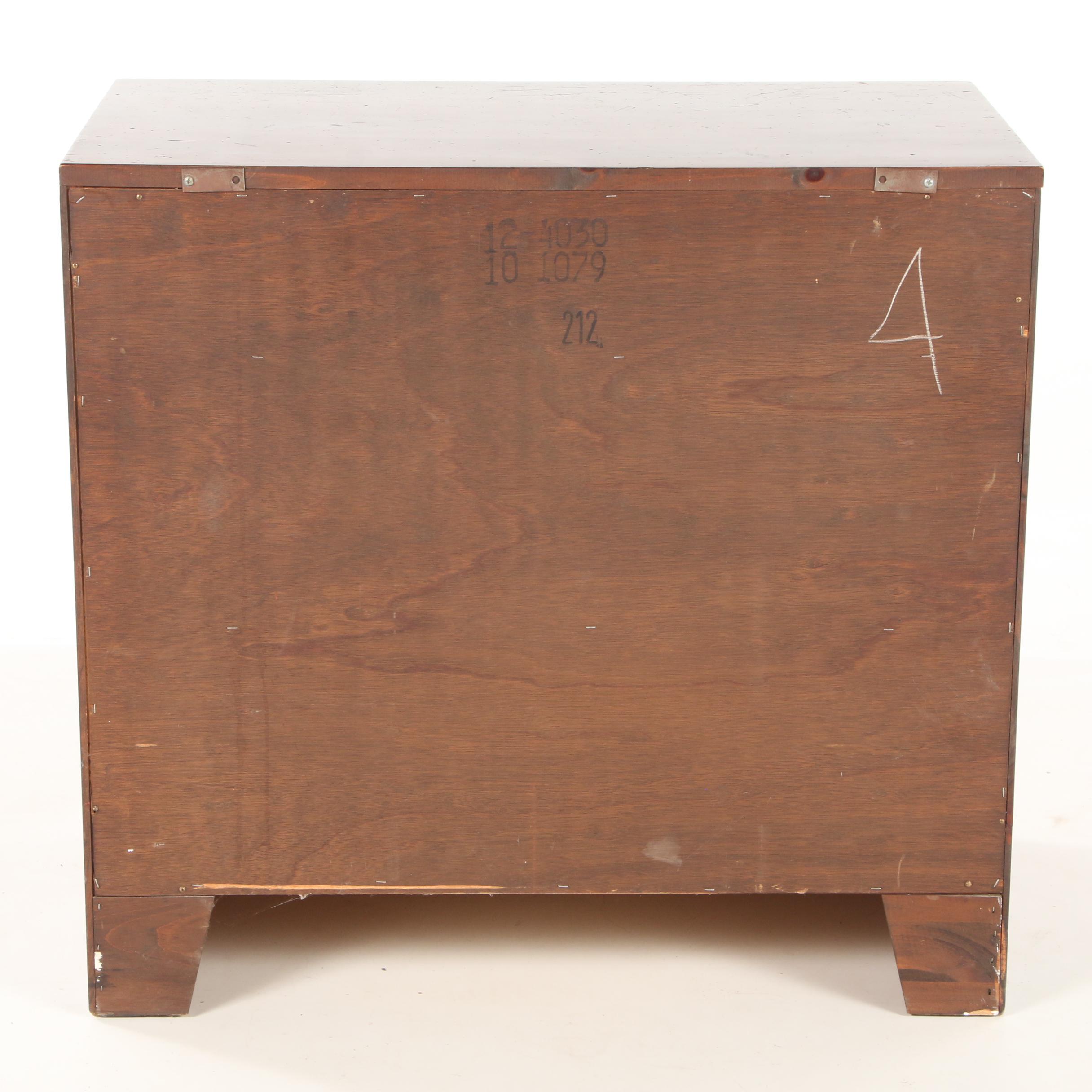 Pair of Ethan Allen Pine Louvered Cabinets