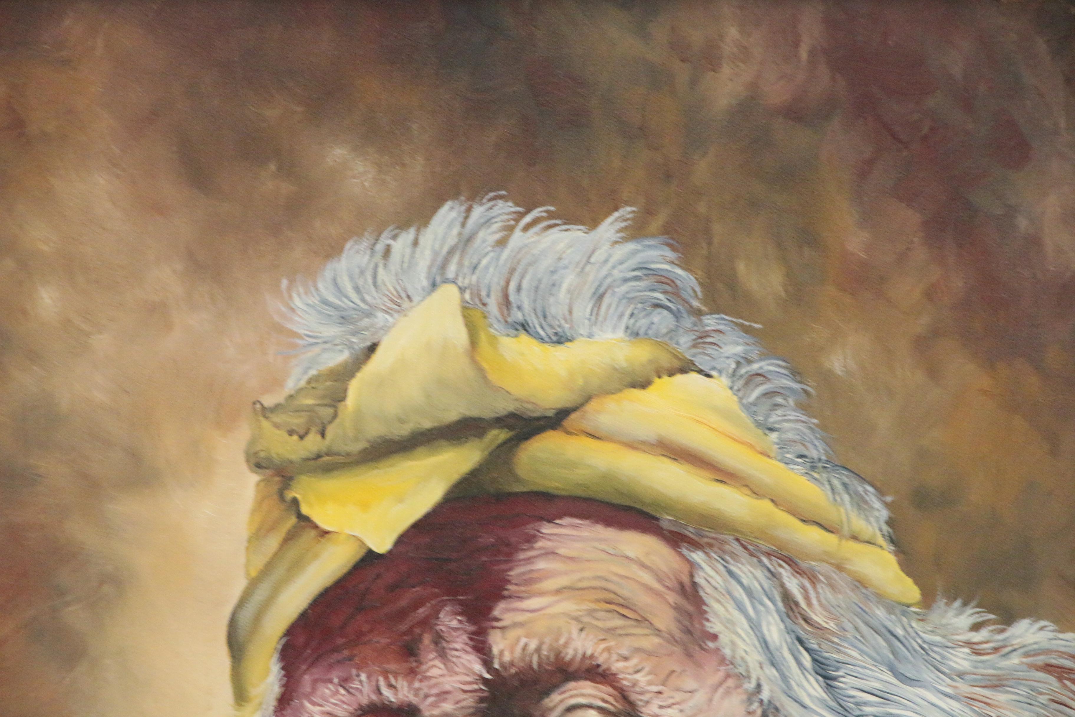 Oil Painting Portrait of an Old Man