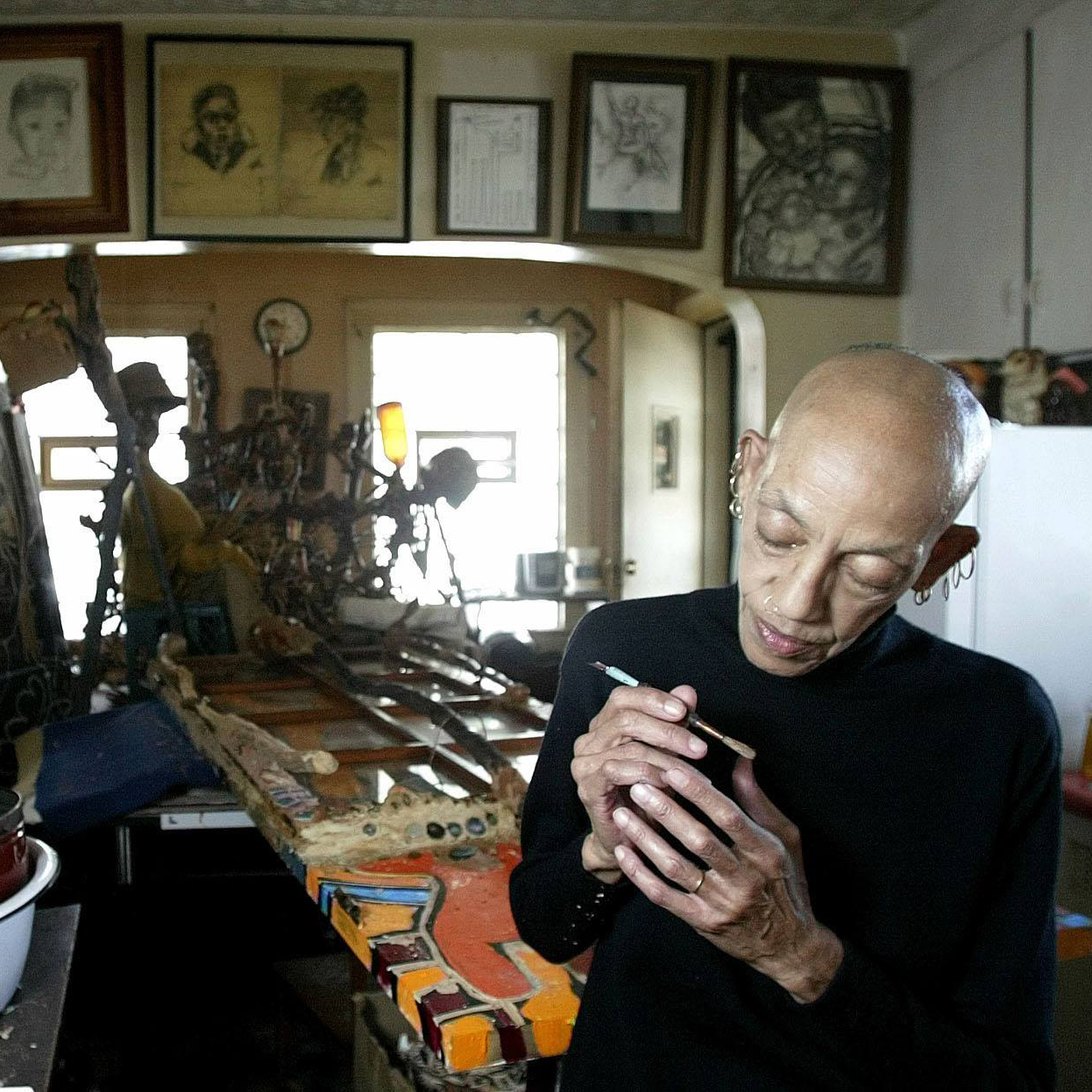 First Ever Tour of the Newly Restored Artist Residency of Aminah Robinson