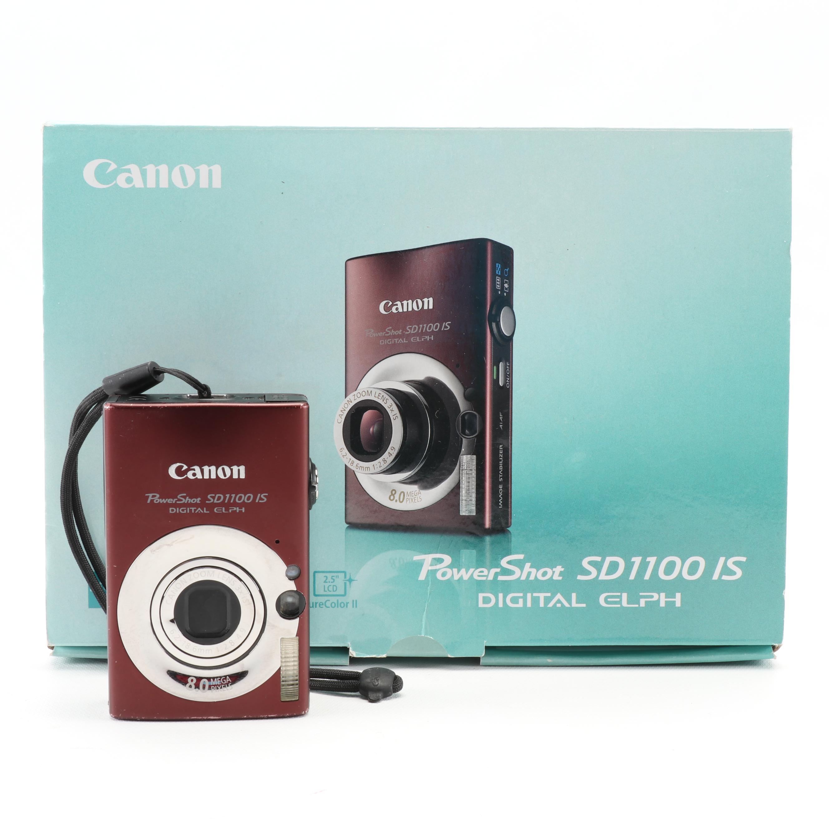 Canon, Samsung, Polaroid Cameras and Accessories, Late 20th Century