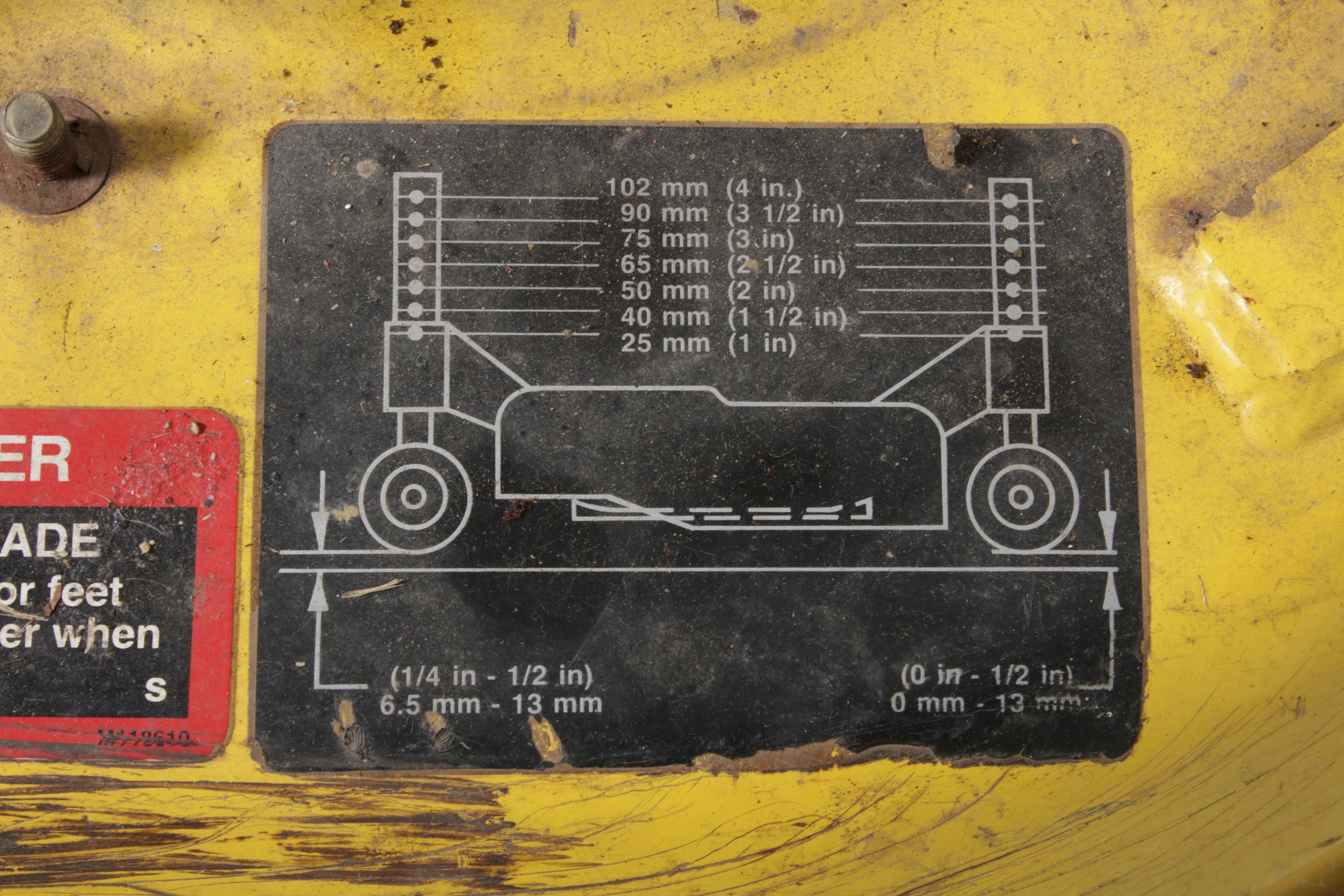 John Deere LX279 Riding Lawn Mower with Mowing Deck, Plow and Seed Spreader