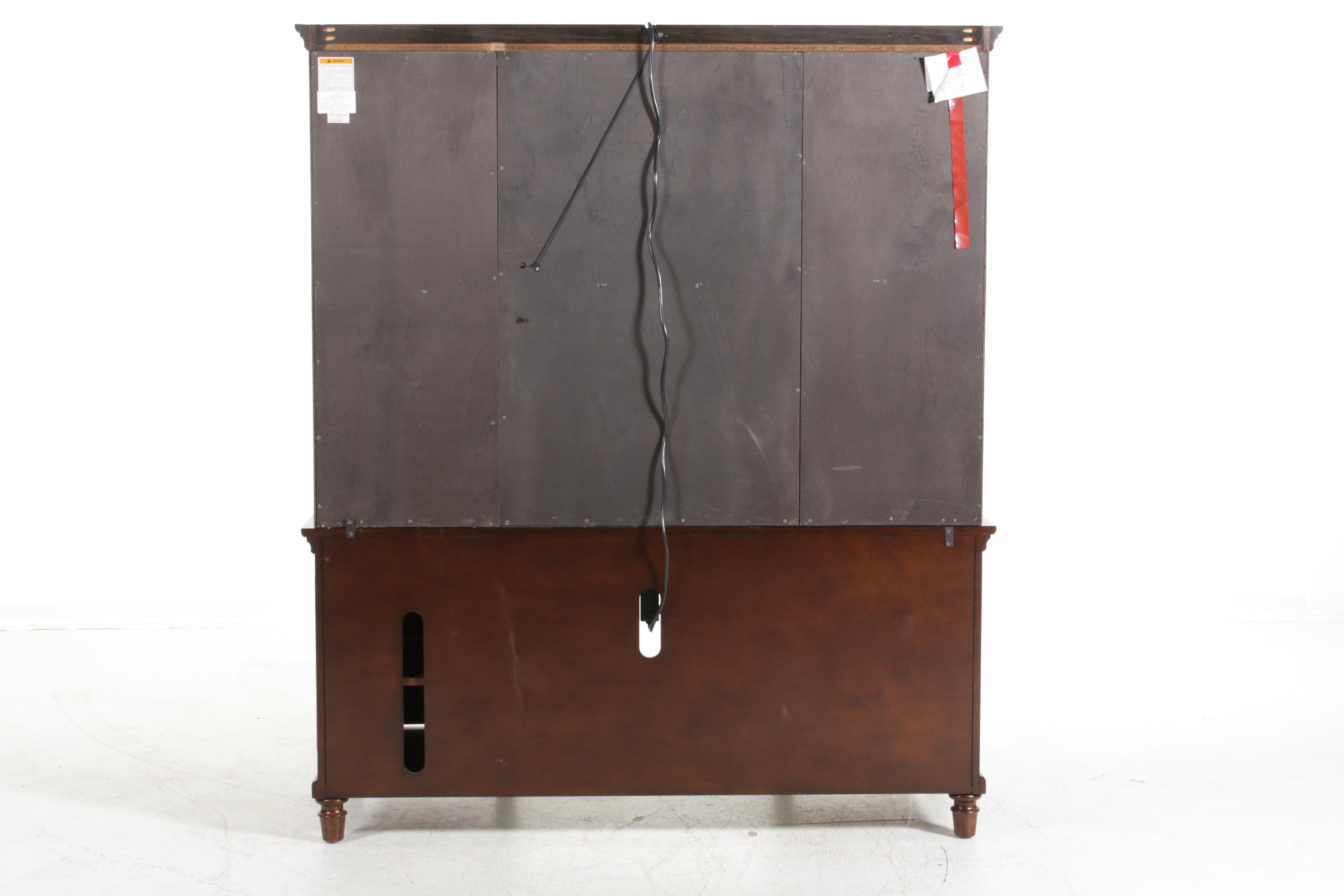 American Signature Collection "Ashland" Credenza Desk and Hutch